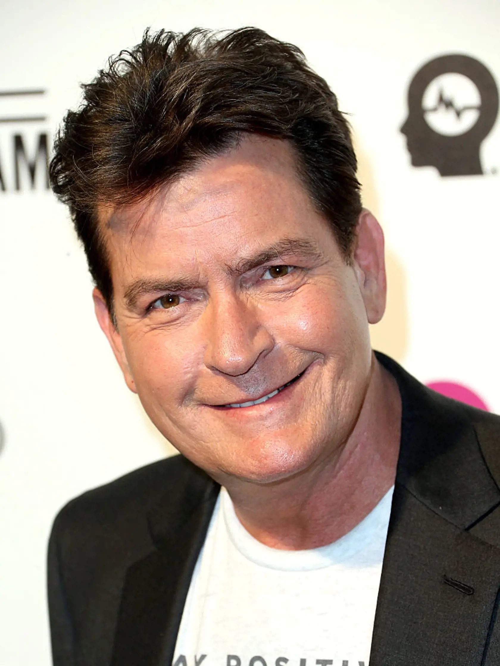 WEST HOLLYWOOD, CA - FEBRUARY 28:  Actor Charlie Sheen attends the 24th Annual Elton John AIDS Foundation's Oscar Viewing Party on February 28, 2016 in West Hollywood, California.  (Photo by Frederick M. Brown/Getty Images)