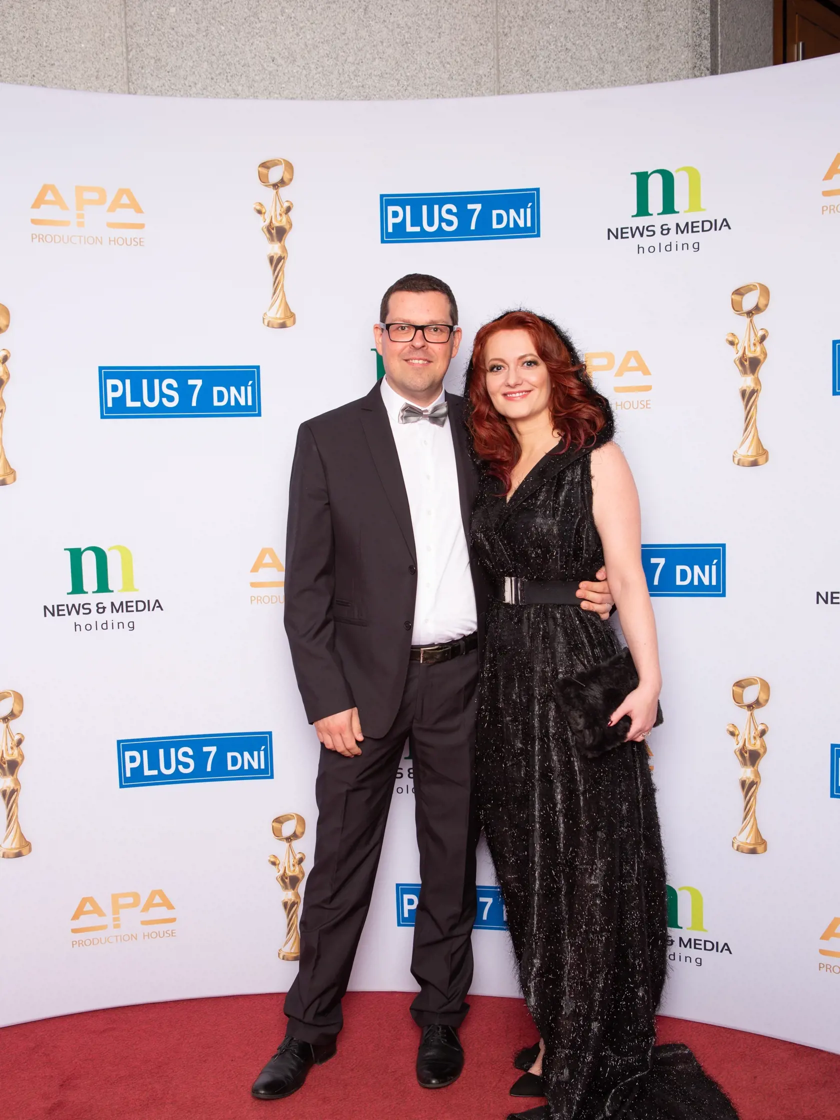 Andrea Šprochová (38) s manželom.