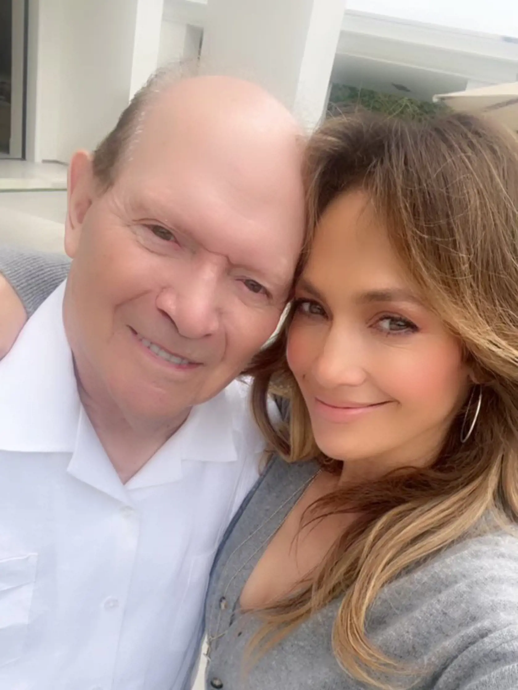 Jennifer Lopez s milovaným otcom.