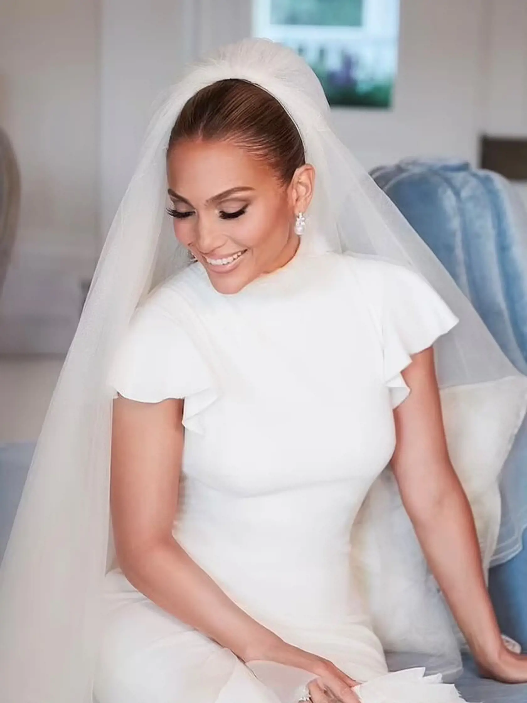 Jennifer Lopez bola úchvatná nevesta.