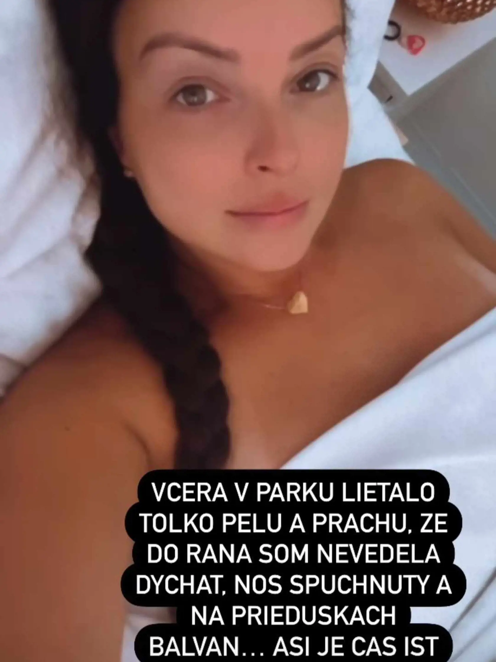 Daniela má zdravotné problémy.