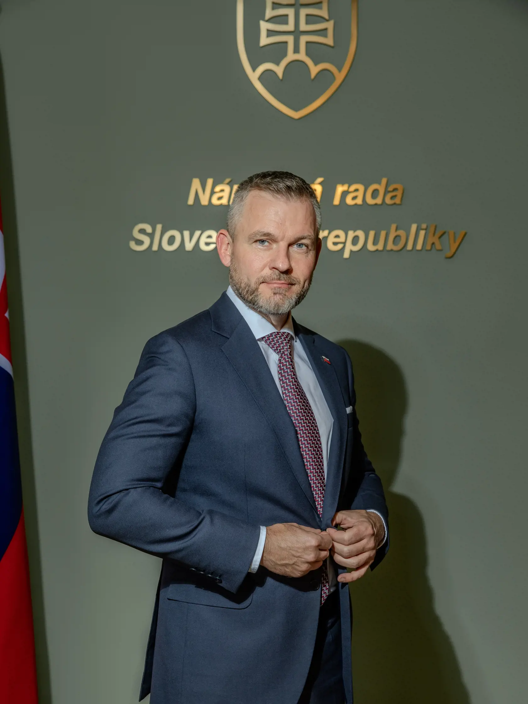 Exkluzívny rozhovor s predsedom Národnej rady SR Petrom Pellegrinim. Na snímke je Peter Pellegrini líder strany Hlas – sociálna demokracia (Hlas-SD).