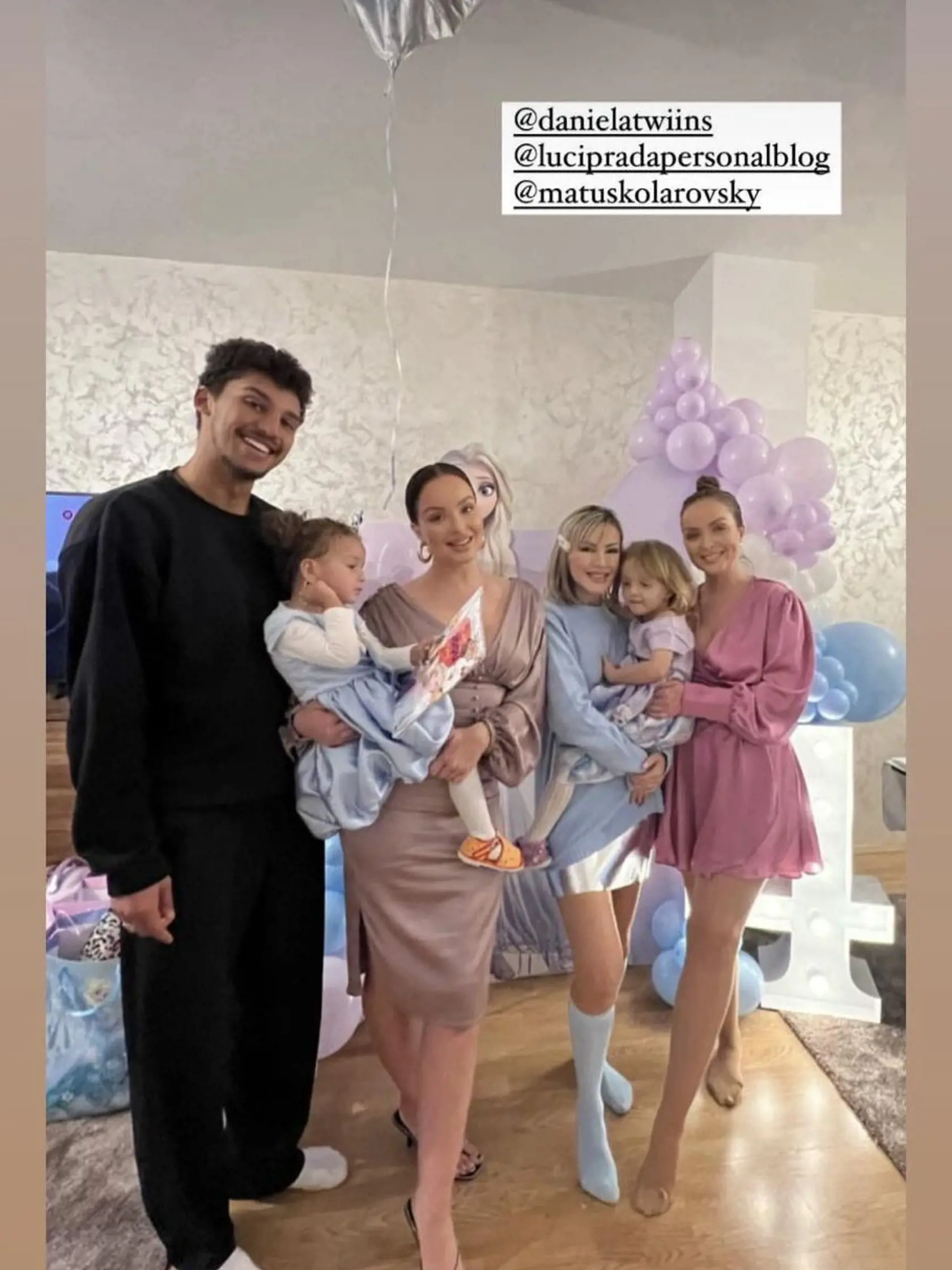 Dcéra Daniely Nízlovej Linda oslávila štyri roky. Prišiel aj Matúš Kolárovský - otec Veronikinej dcéry Ney.