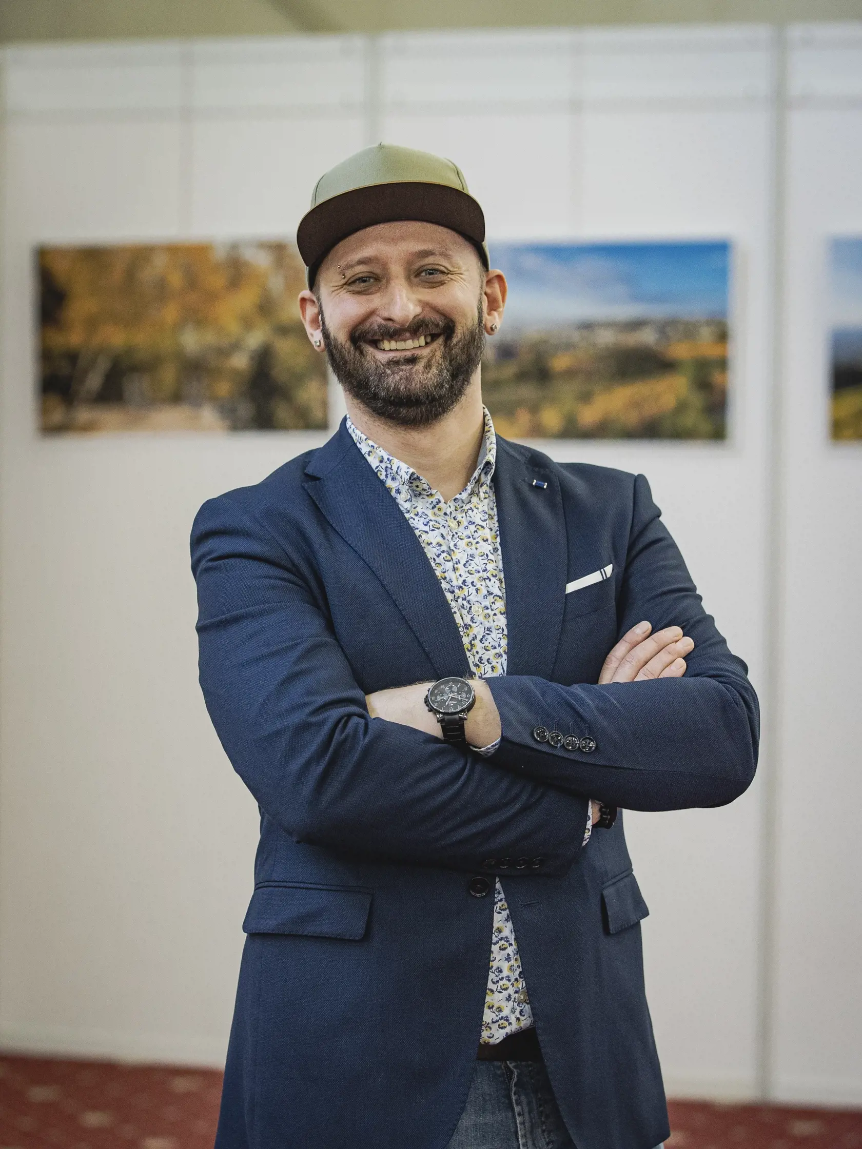 Víťaz prvej série Pečie celé Slovensko Miňo Macula.