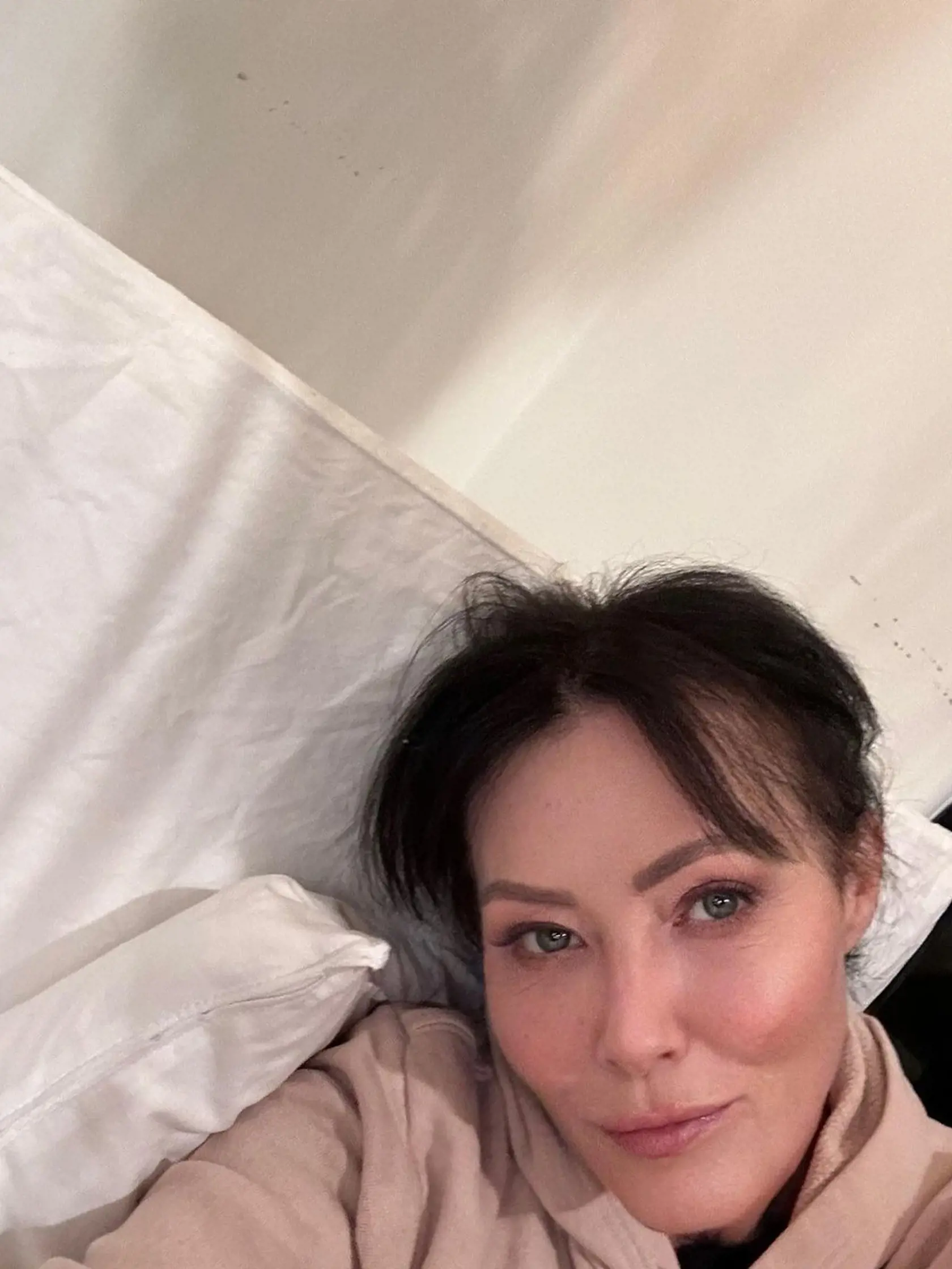 Shannen Doherty vyzerá unavene...