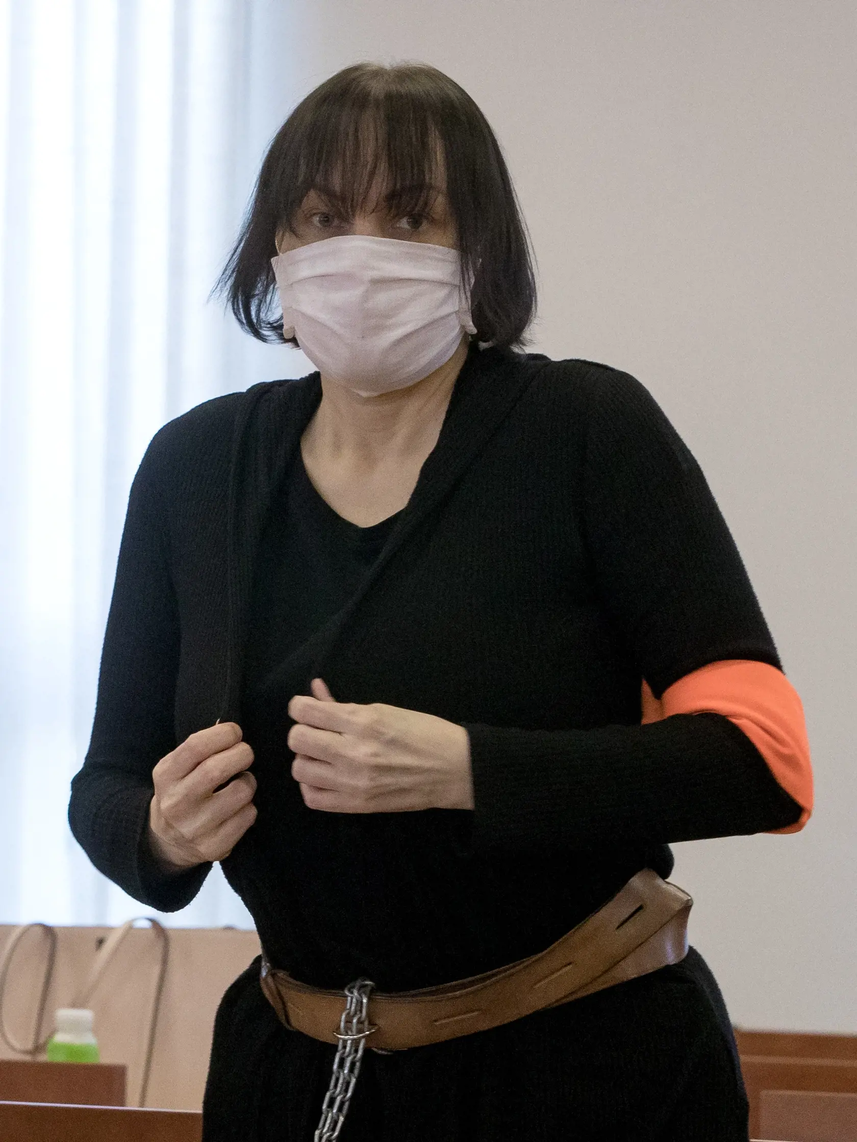 Súdne pojednávanie na Špecializovanom trestnom súde v Pezinku vo veci vraždy Jána Kuciaka a Martiny Kušnírovej. Obžalovaná Alena Zsuzsová.