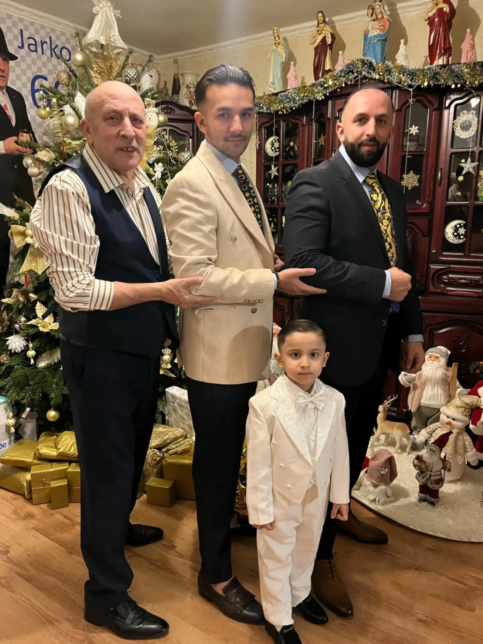 Jaroslav Biháry s rodinou.