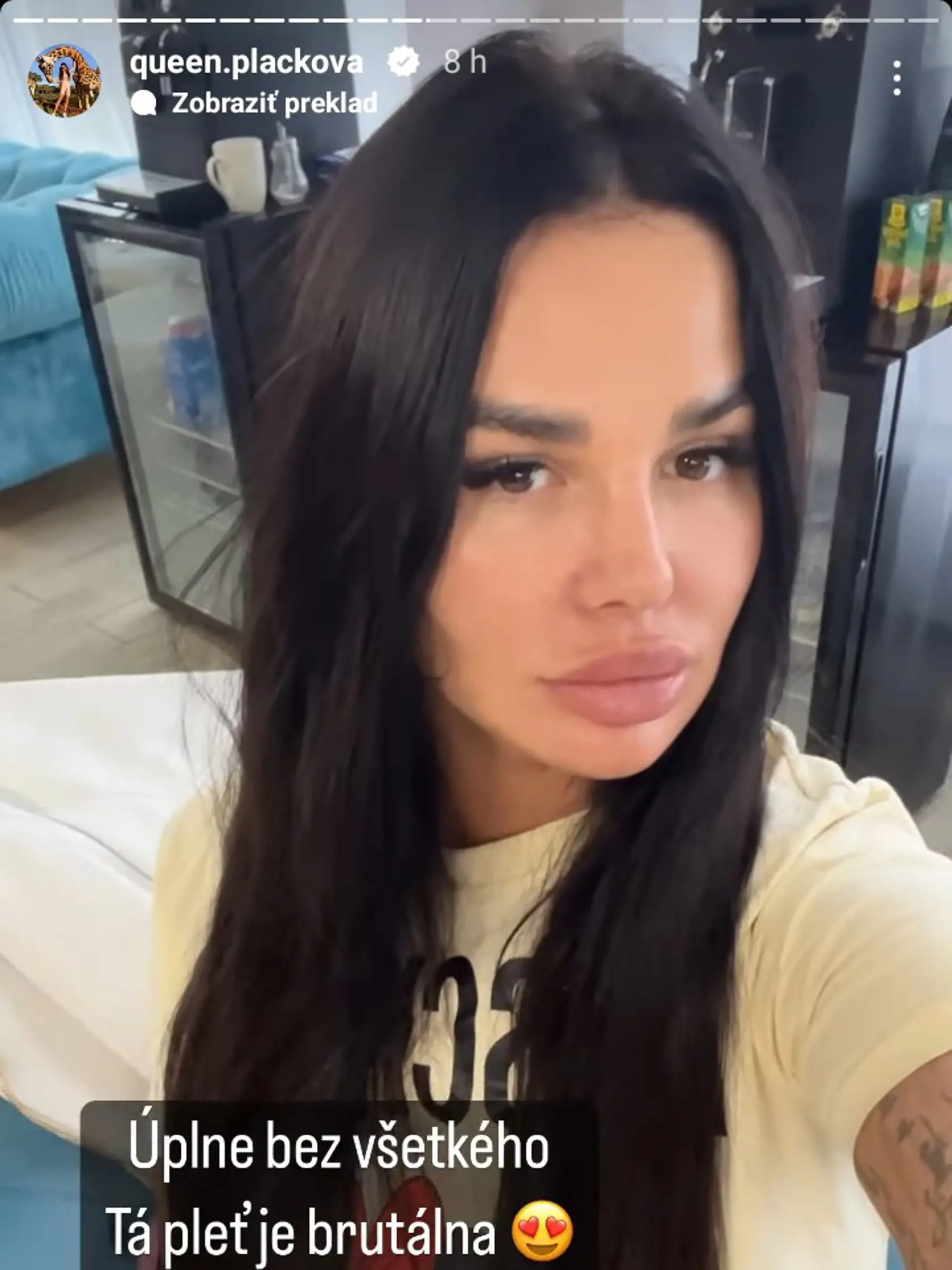 Zuzana Plačková bez filtra.