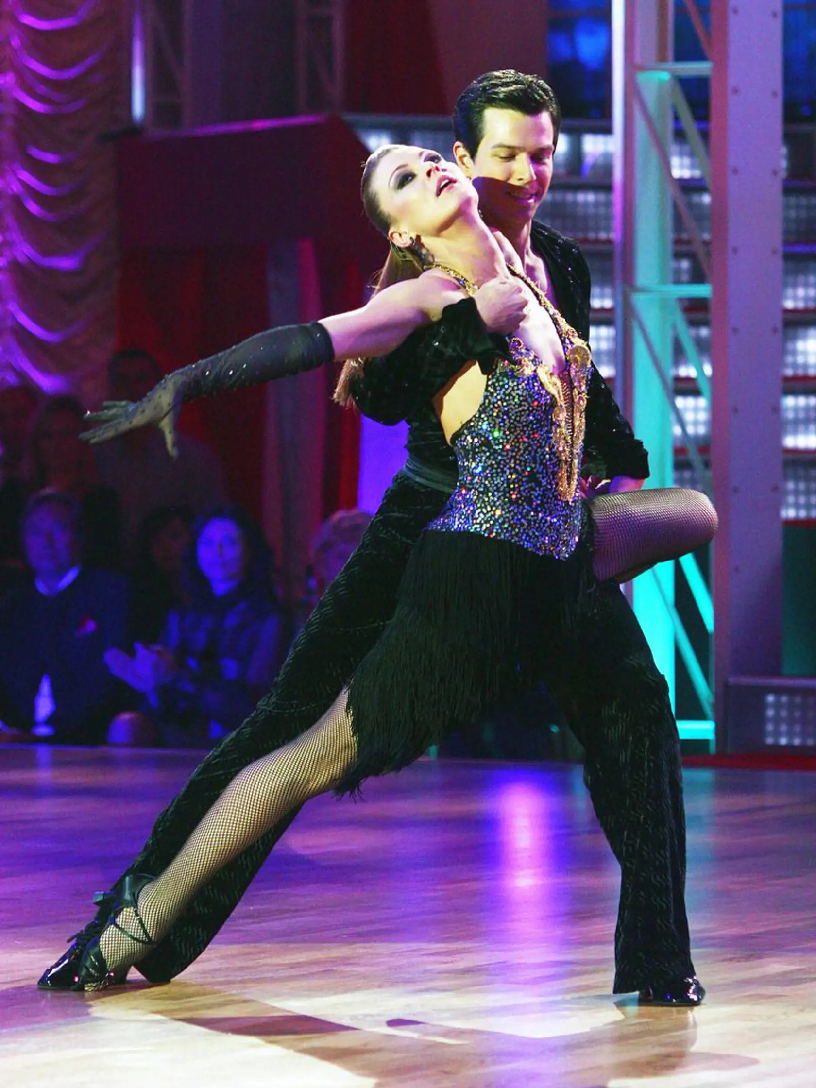 Elena Podzámska a Matej Chren v Let’s Dance.