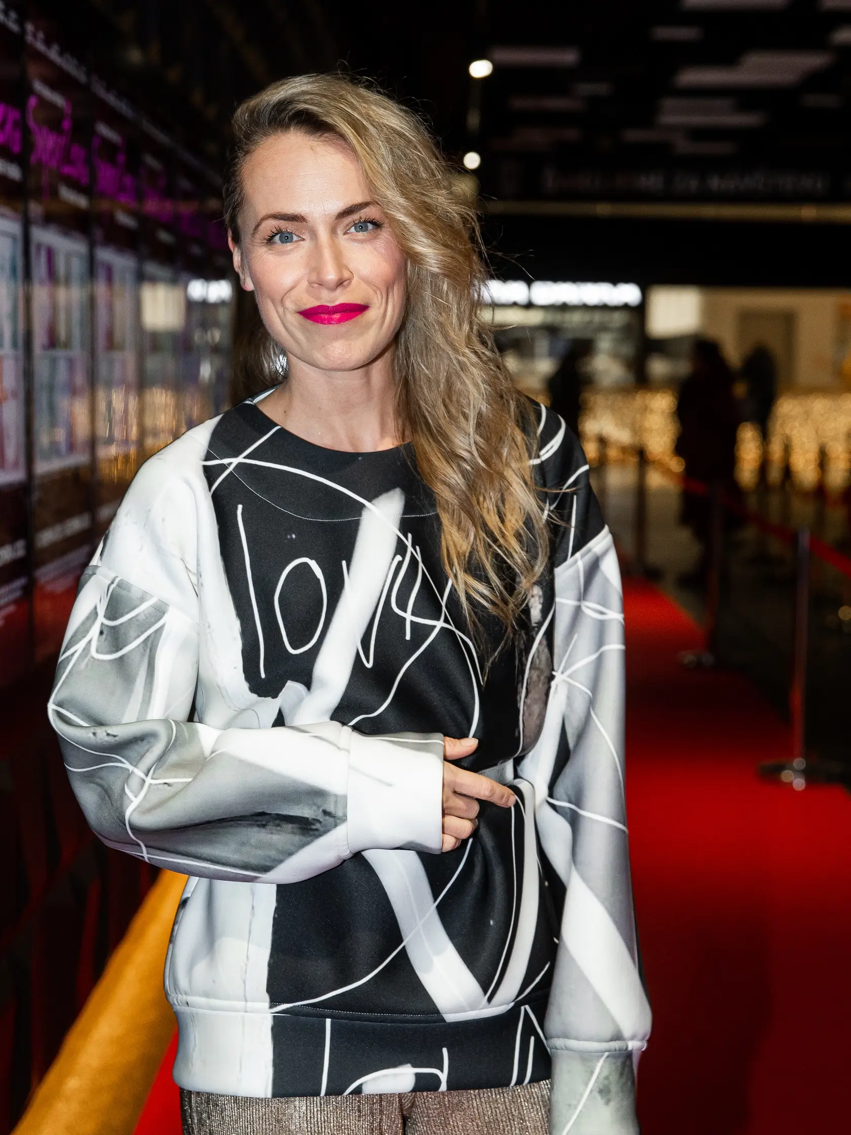 Premiéra filmu "Superžena" v Bratislave. Na snímke Miroslava Gális Partlová.