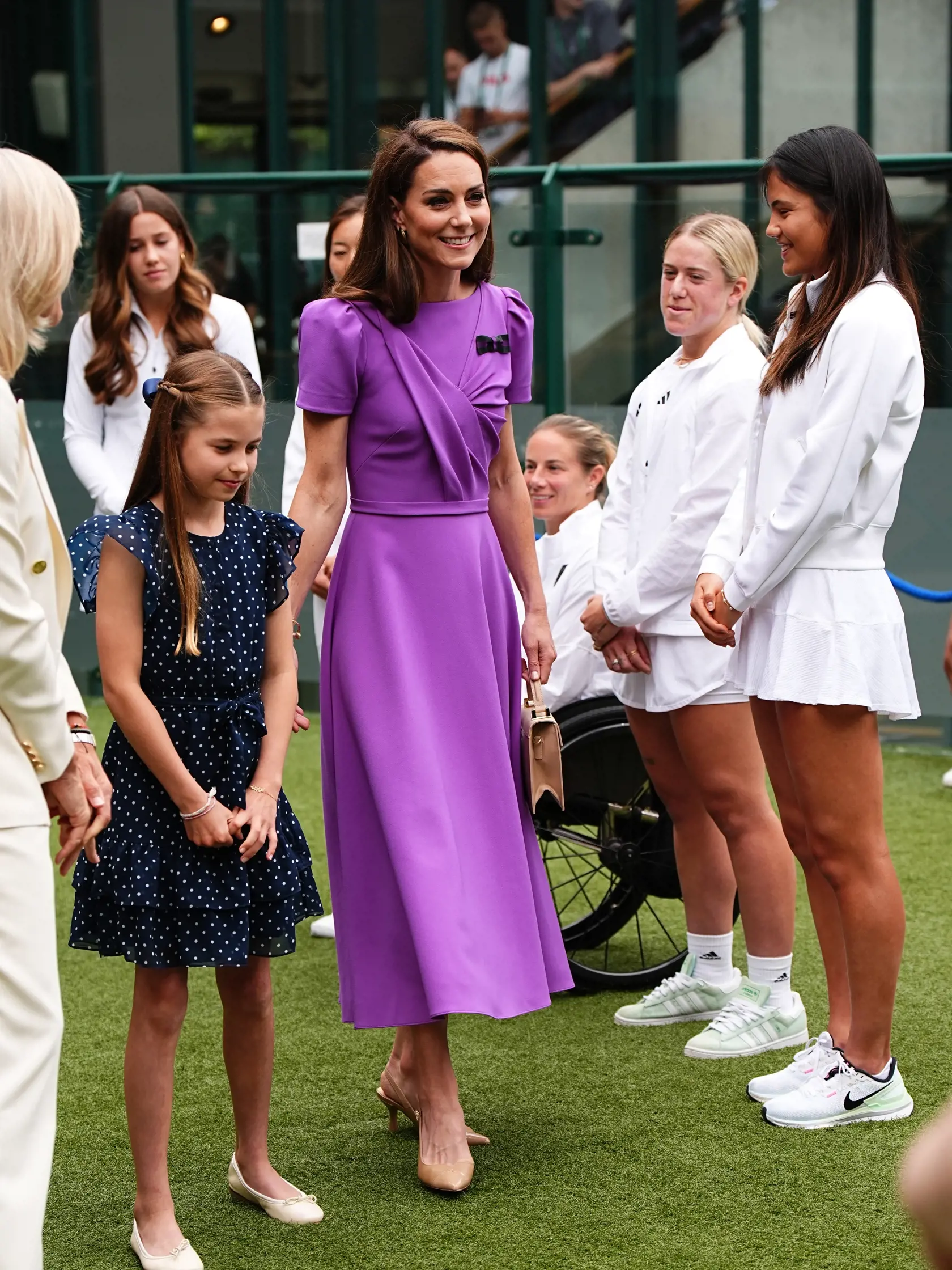 Vojvodkyňa Kate prišla na finále Wimbledonu medzi Carlosom Alcarazom a Novakom Djokovičom.