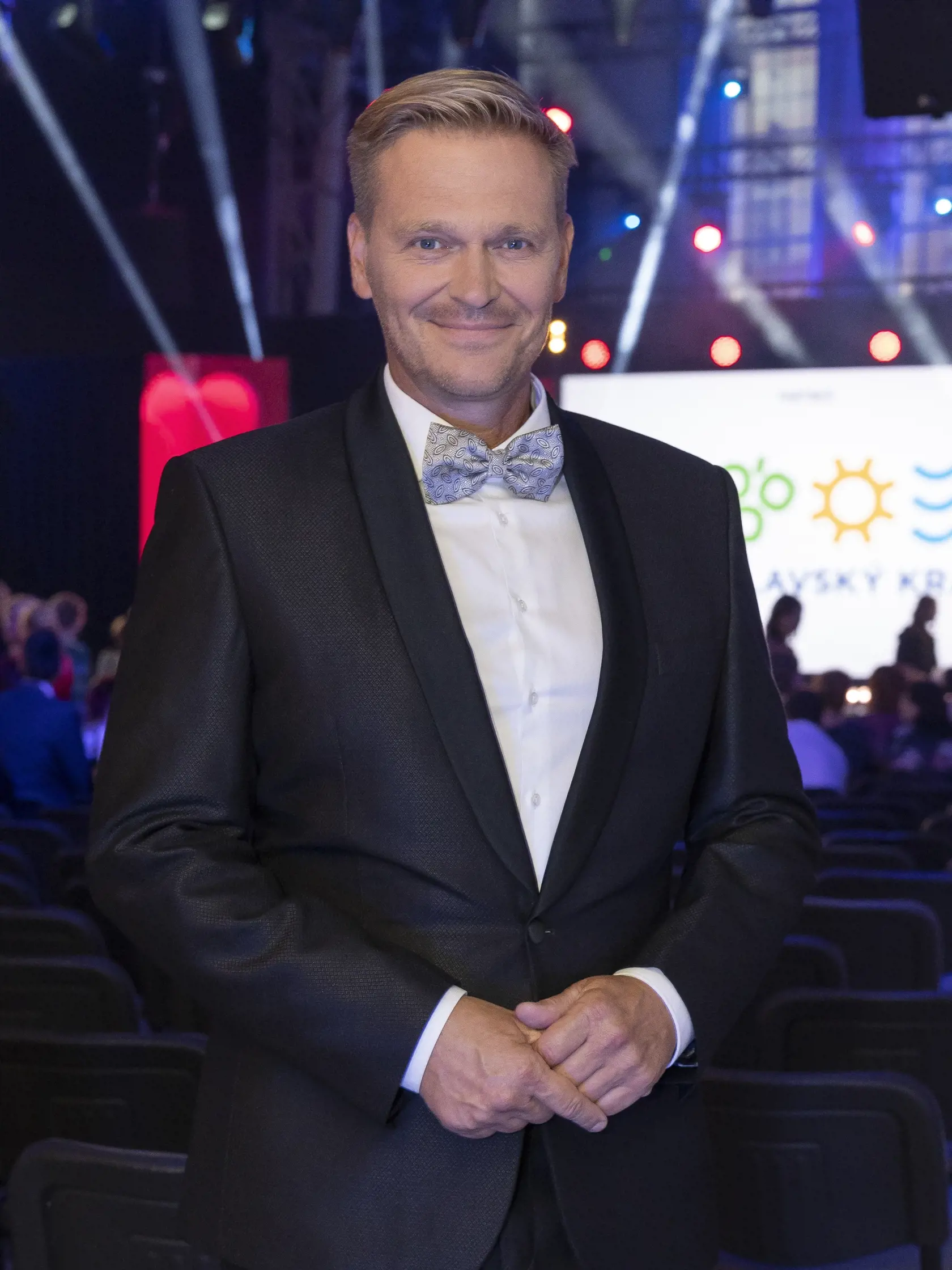 Galavečer Dobré srdce 2023. Na snímke je Martin Nikodým.