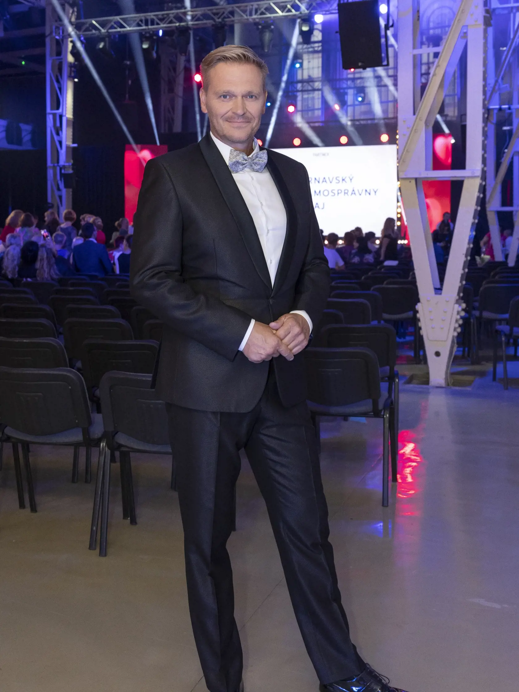 Galavečer Dobré srdce 2023. Na snímke je Martin Nikodým.