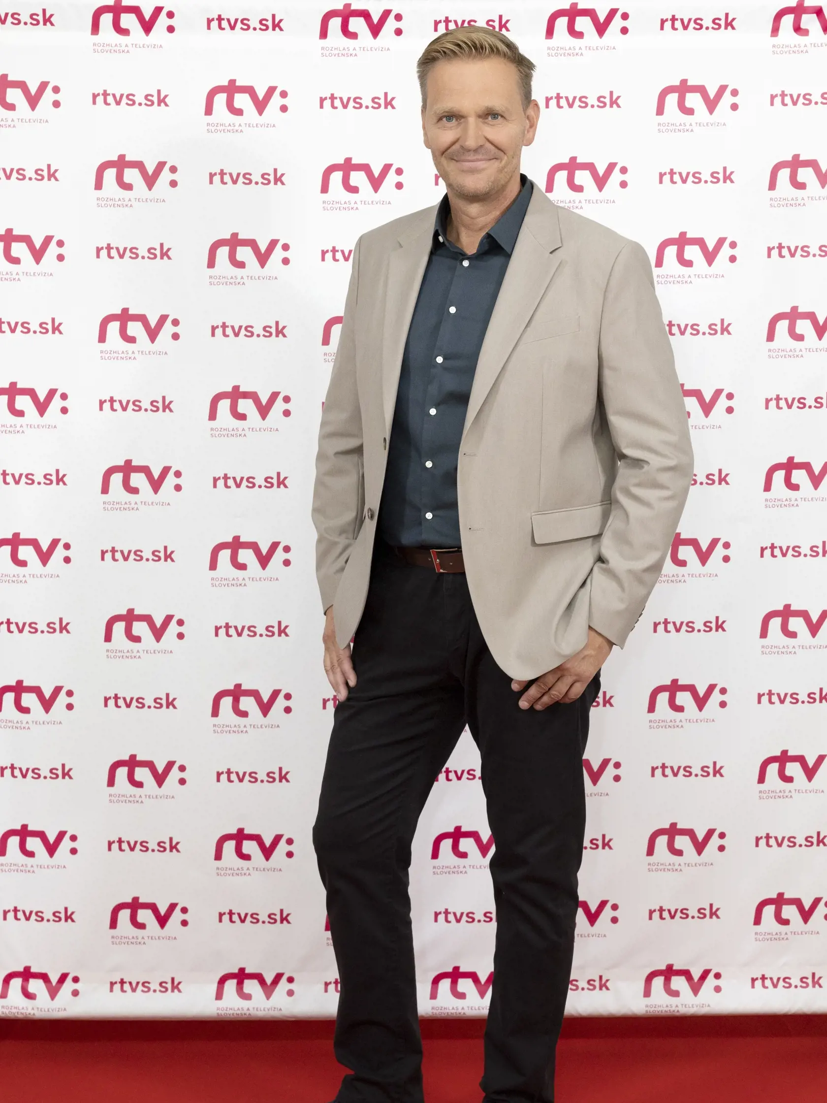 Predstavenie jesennej programovej štruktúry RTVS. Na snímke je Martin Nikodým.