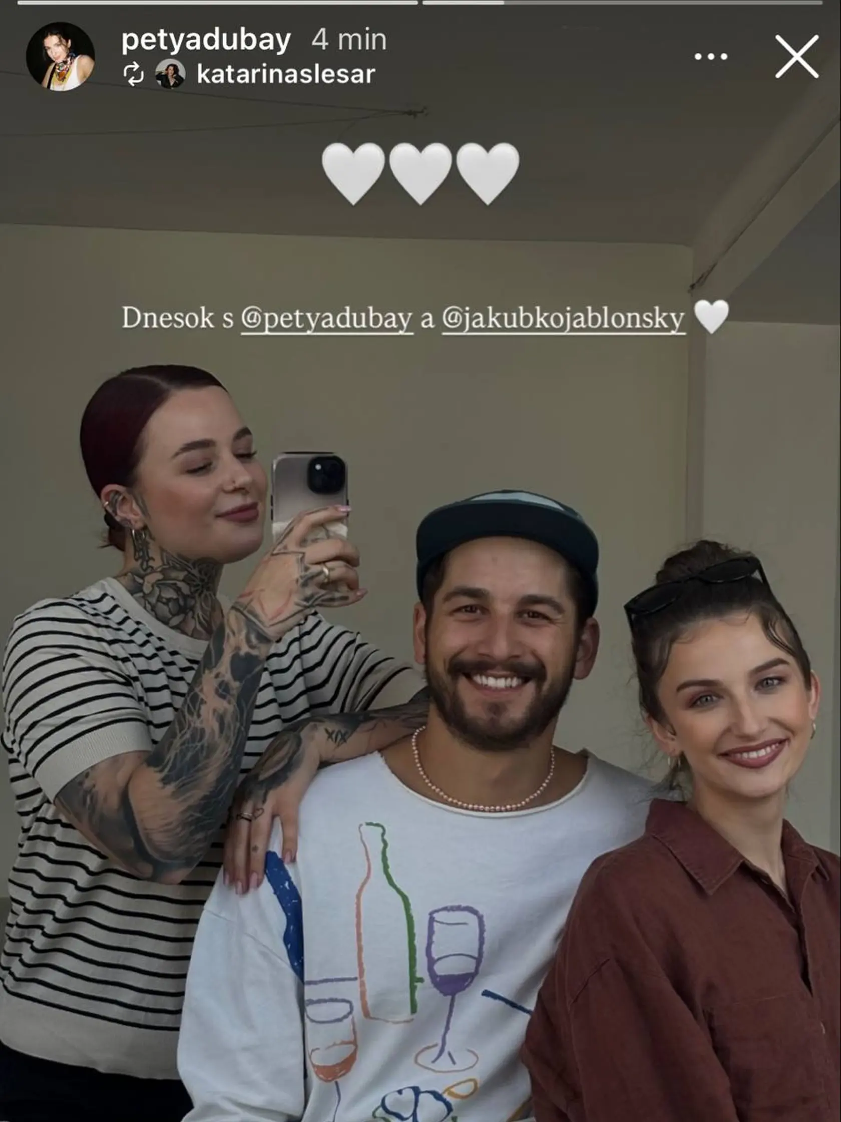 Jakub a Petra na tehotenskom fotení