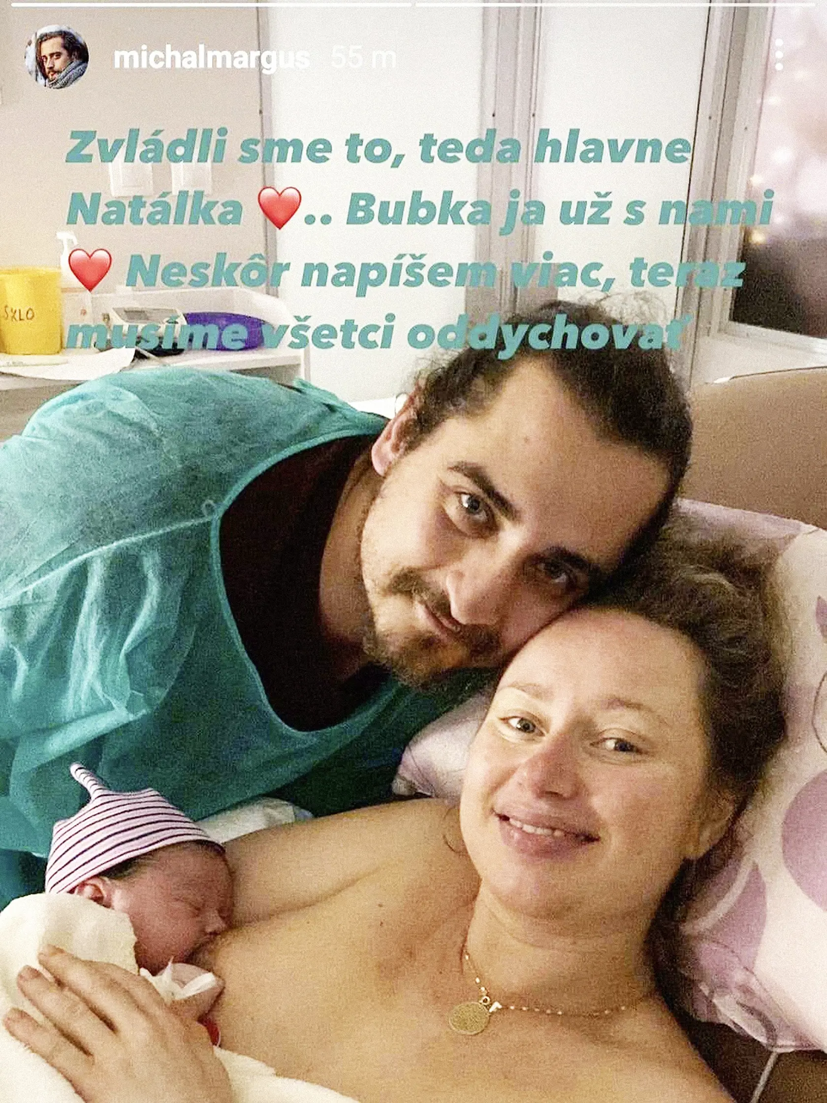 Zničená z dojčenia. Natália Puklušová je mamou iba dva mesiace. Nočné dojčenie zvláda ťažko. O svoje starosti sa delí s fanúšikmi na Instagrame.