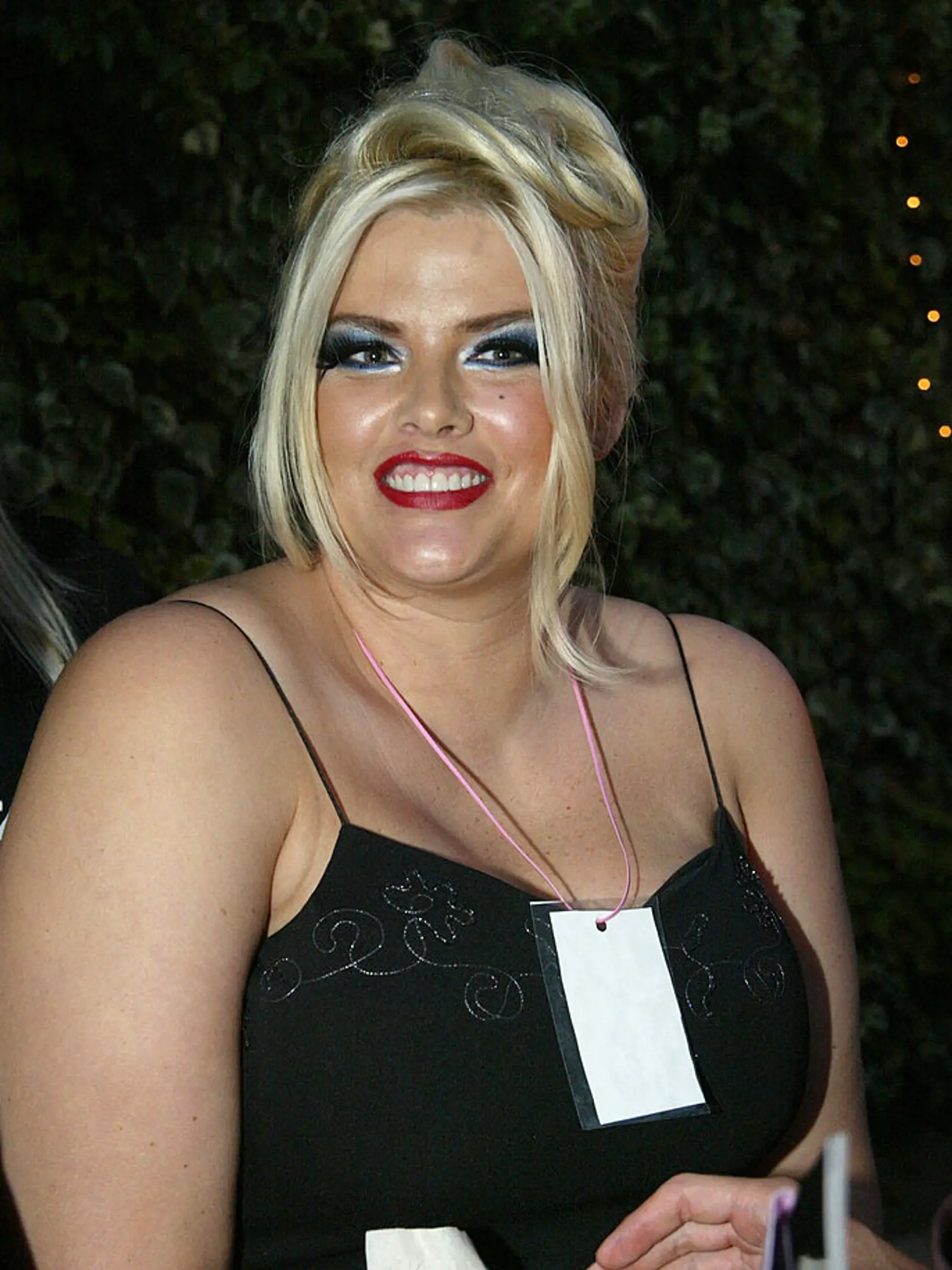 Anna Nicole Smith, keď mala plnšie tvary.