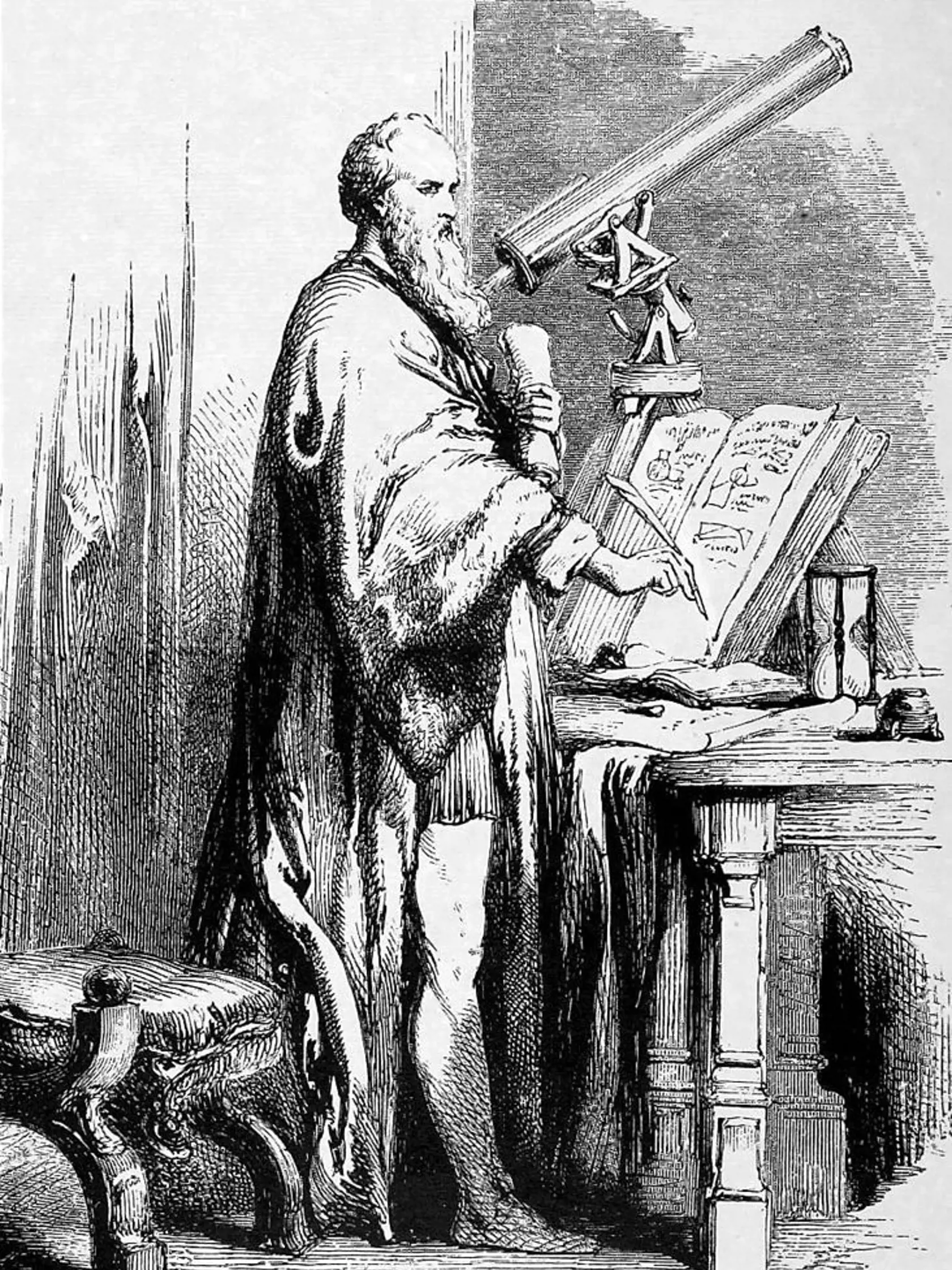 Galileo Galilei položil základy modernej vedy, pred inkvizičným tribunálom ale svoje učenie odvolal, aby si zachránil holý život.