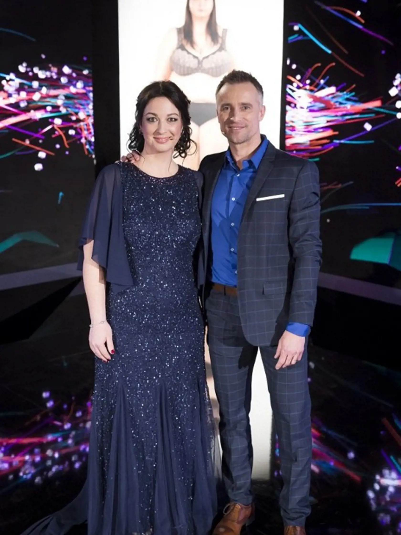 Zuzka z Extrémnych premien na konci šou s váhou 61kg.