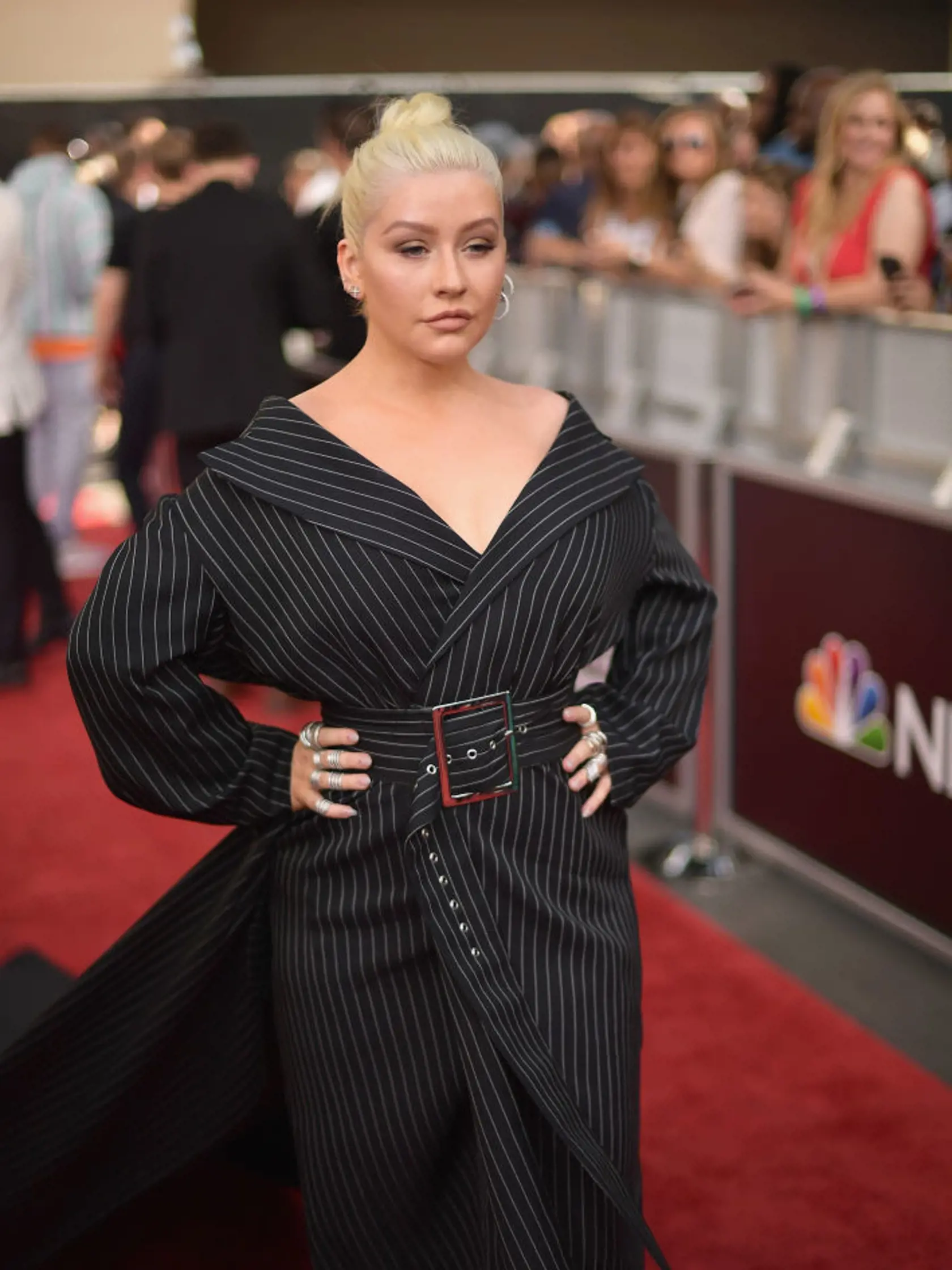 LAS VEGAS, NV - MAY 20:  Christina Aguilera attends the 2018 Billboard Music Awards at MGM Grand Garden Arena on May 20, 2018 in Las Vegas, Nevada.  (Photo by Matt Winkelmeyer/Getty Images for dcp)