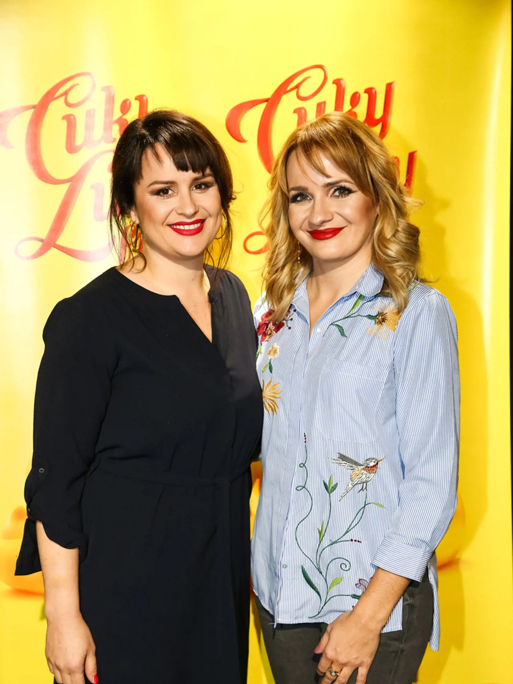Cuky a Luky: Petra Polnišová a Zuzana Šebová, ktorá sa už onedlho stane prvýkrát mamou.