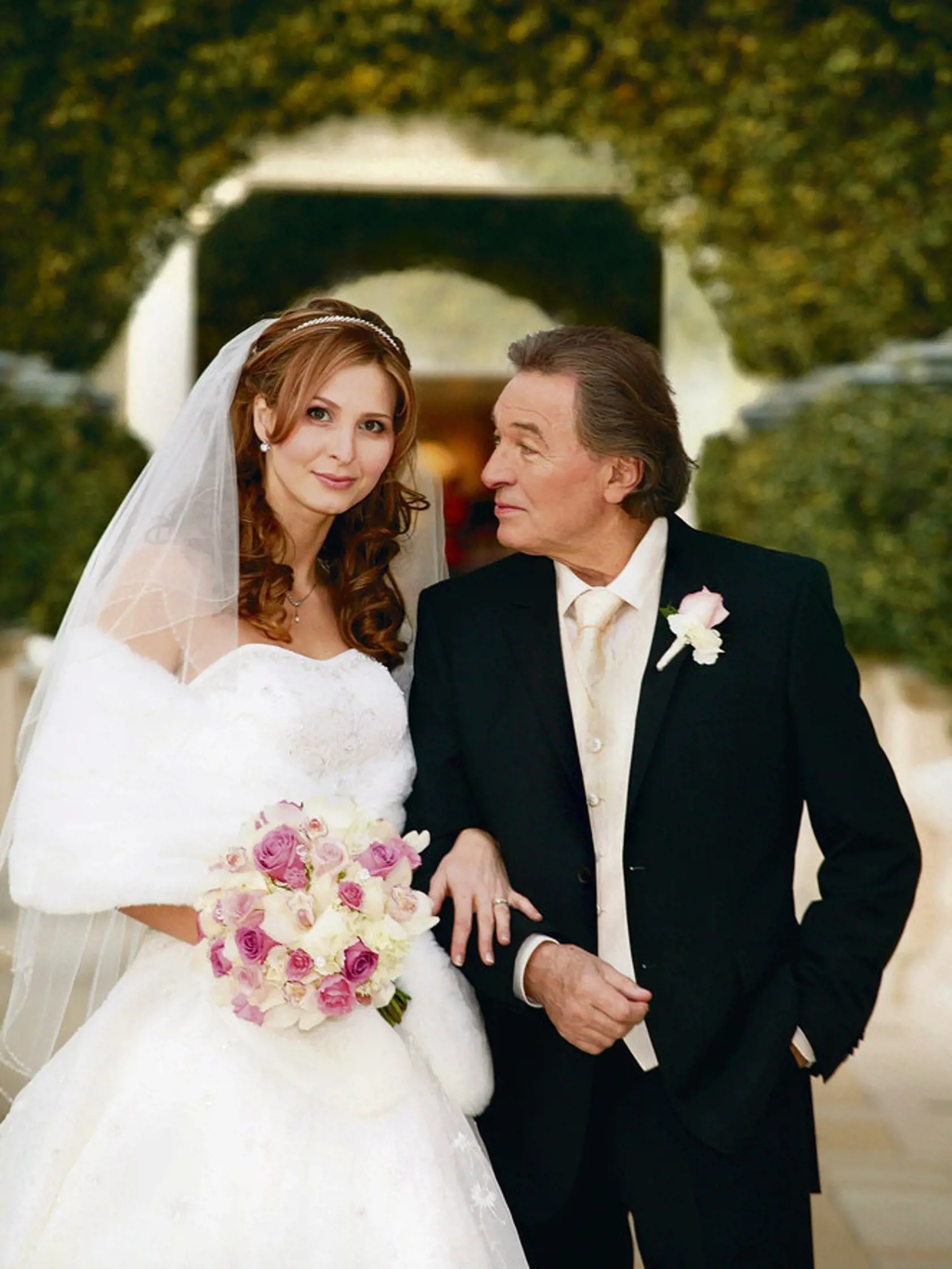 Karel Gott sa oženil s Ivanou Macháčkovou v roku 2008.