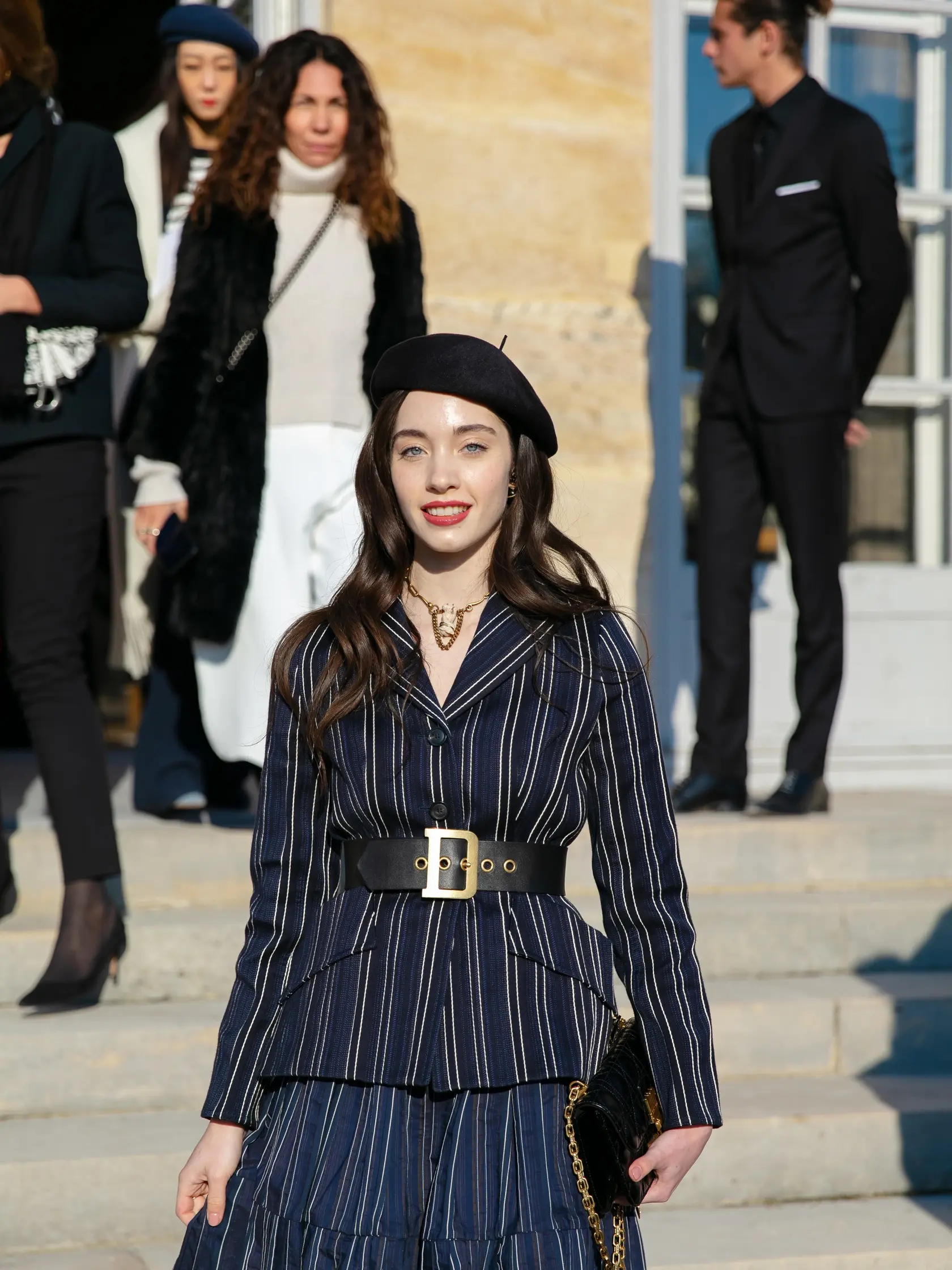 Street style Christian Dior.