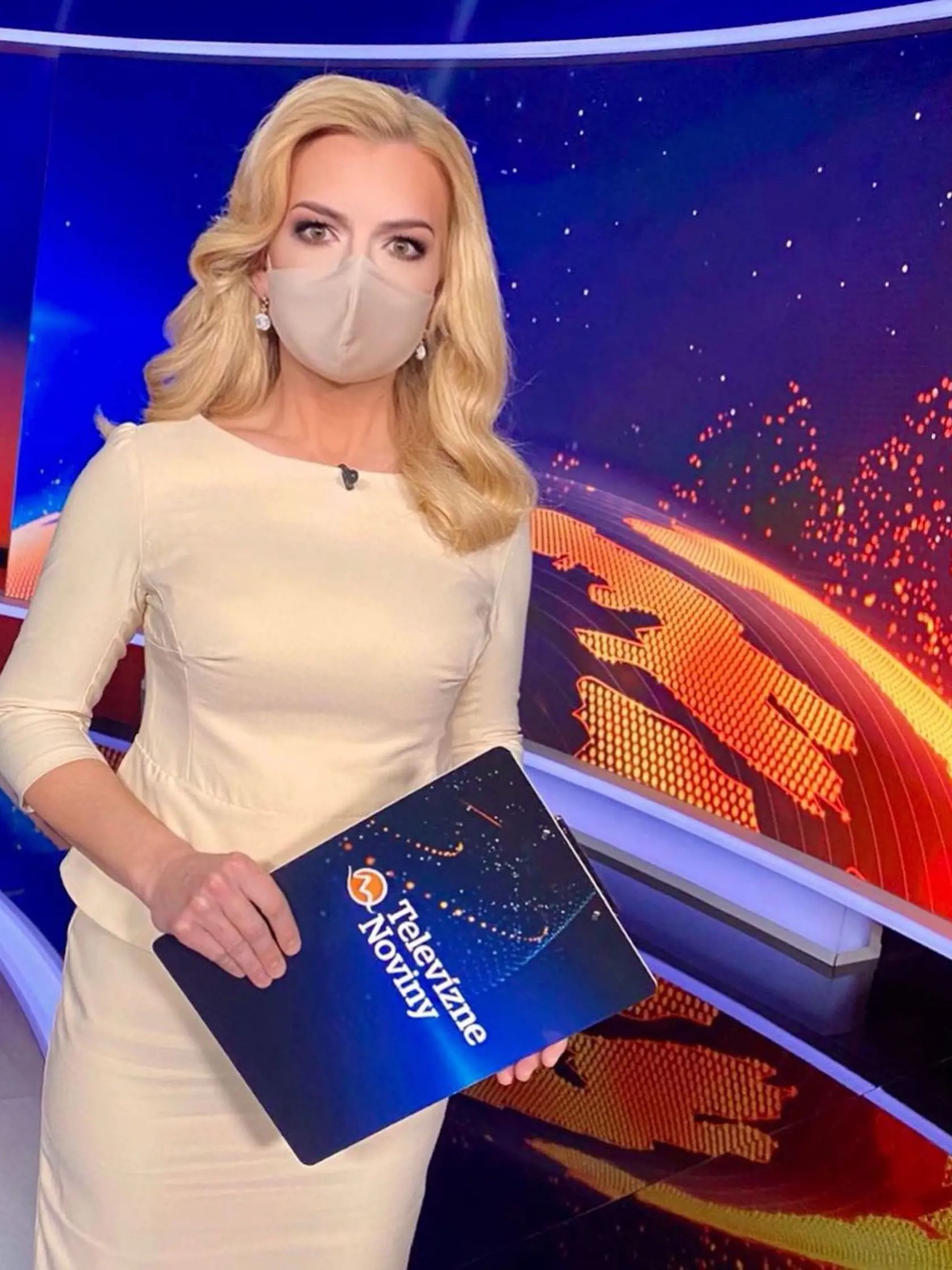 Moderátorka Zlatica Puškárová je stálicou Televíznych novín.