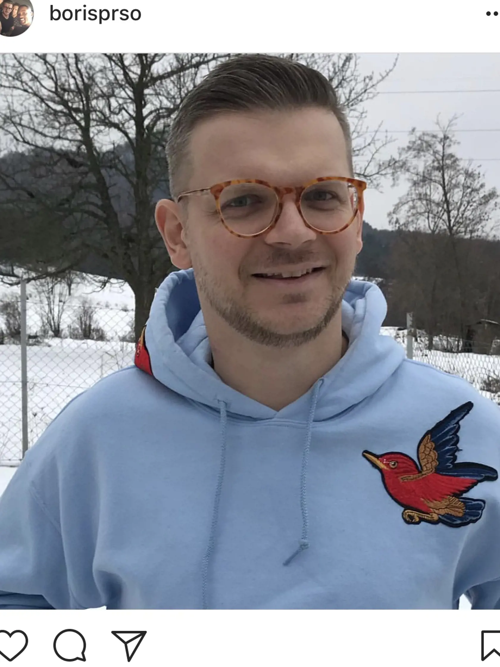Boris vyzerá skutočne dobre.