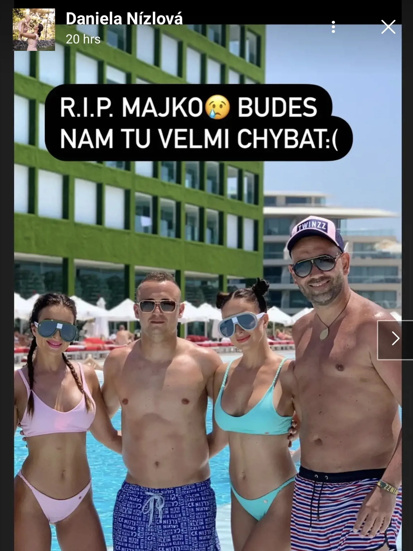Daniela Nízlová sa nevie zo straty spamätať.