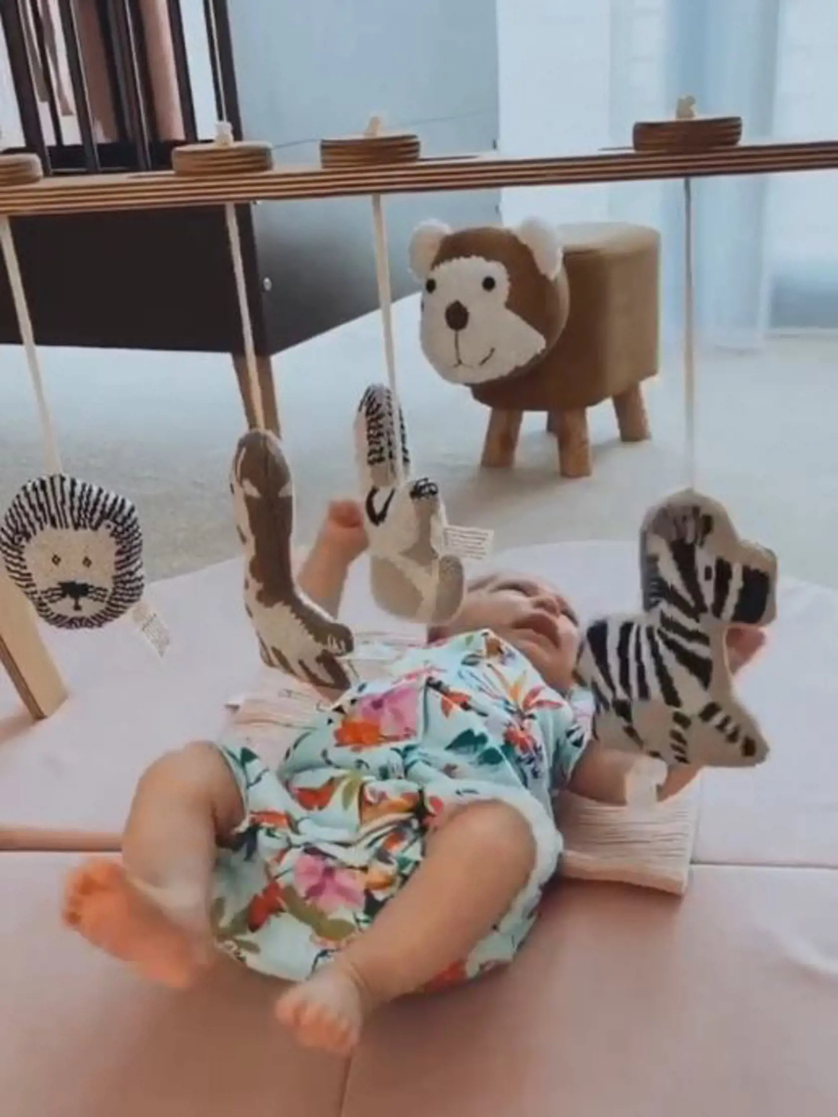 Bellina obľúbená hračka je úplne jasná. S týmito zvieratkami ju rodičia fotia najčastejšie.