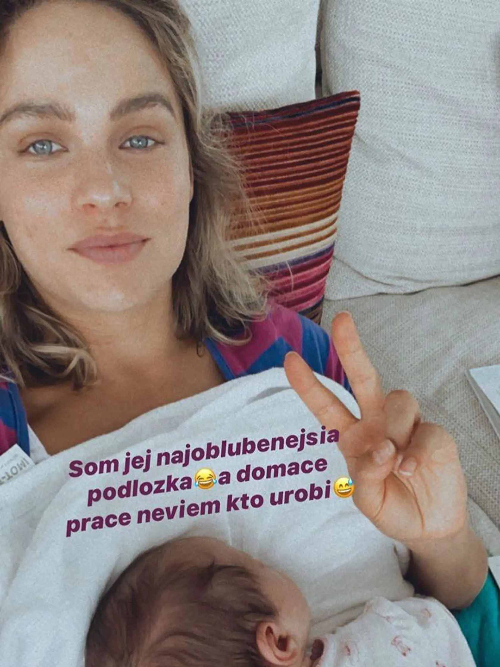 Ivana Gáborík tiež zapĺňa Instagram fotkami s dcérkou Bellkou.