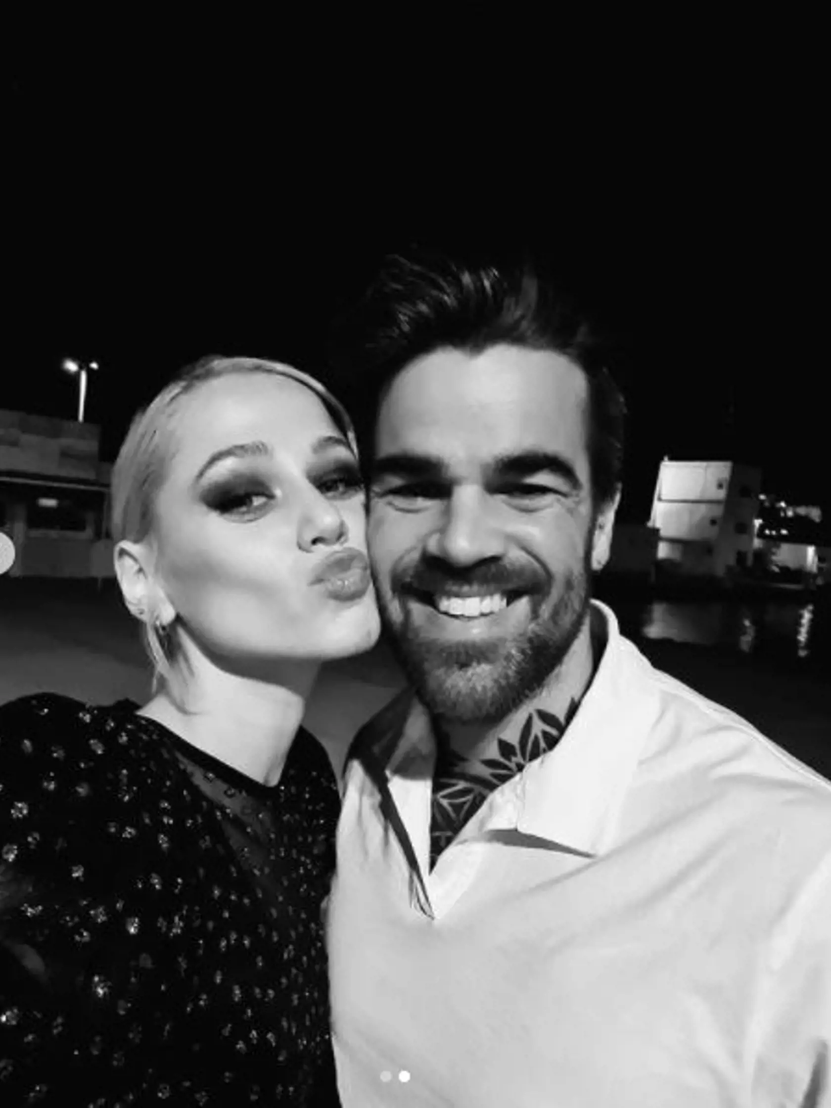 Emma Drobná a Filip Šebo vítali Nový rok na Ibize.