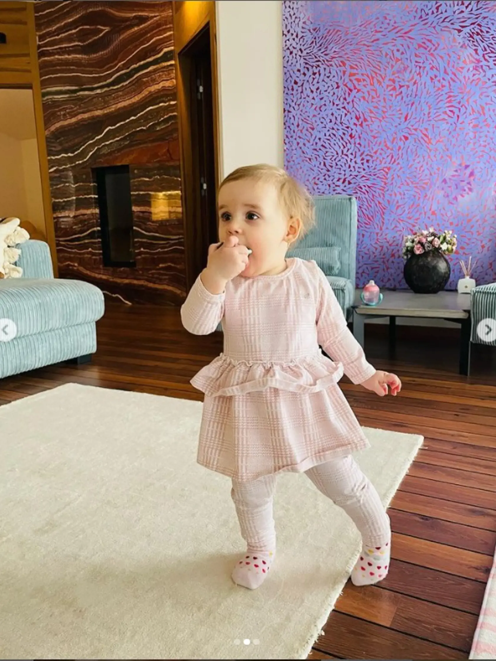 Valentínsky outfit dcéry Moniky Beňovej Ley.
