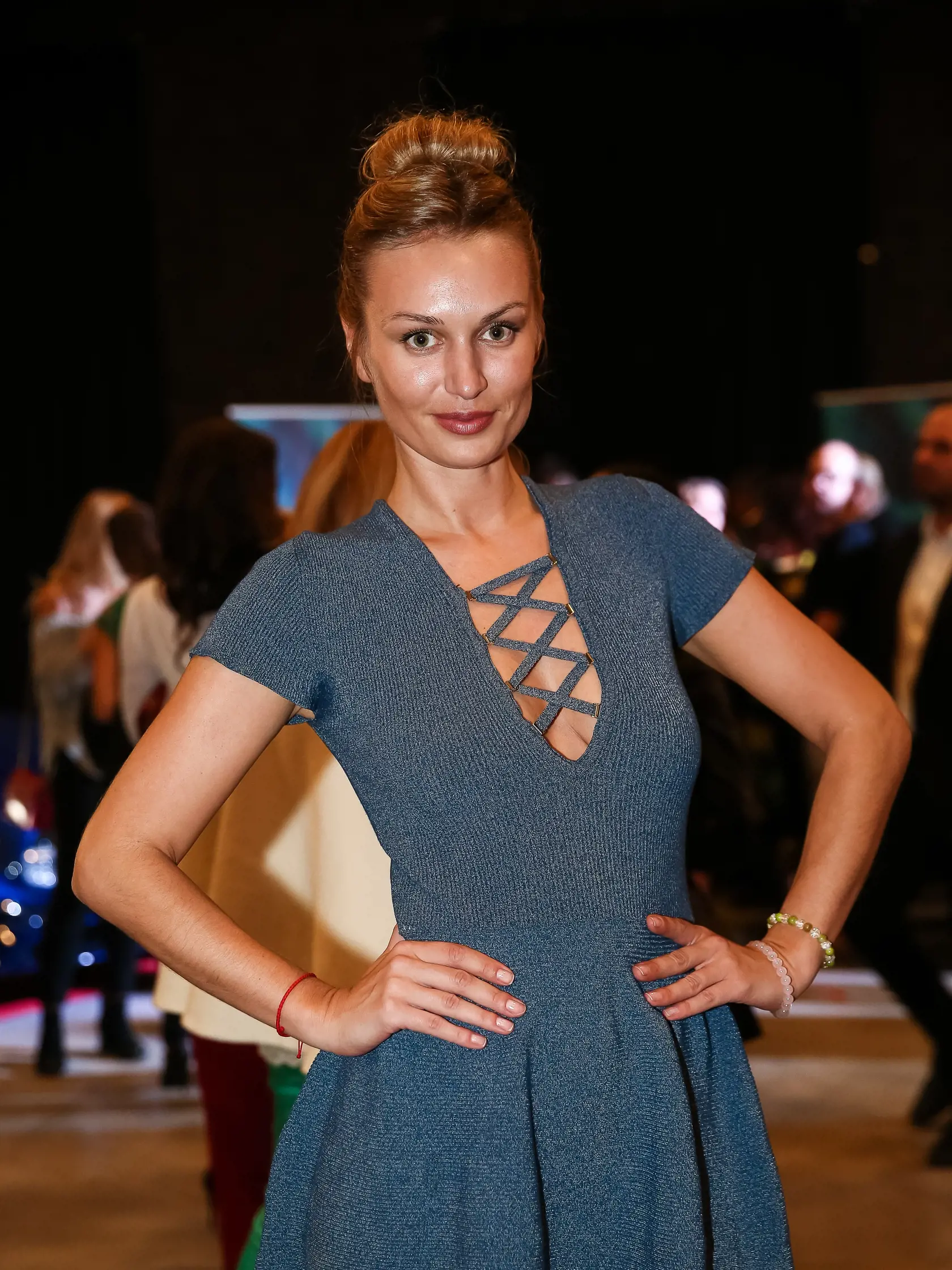 V priestoroch Rafinery Gallery sa uskutočnila ďaľšia zo série módnych prehliadok pod značkou Bratislavské módne dni. Na snímke Adriana Pospíšilová 