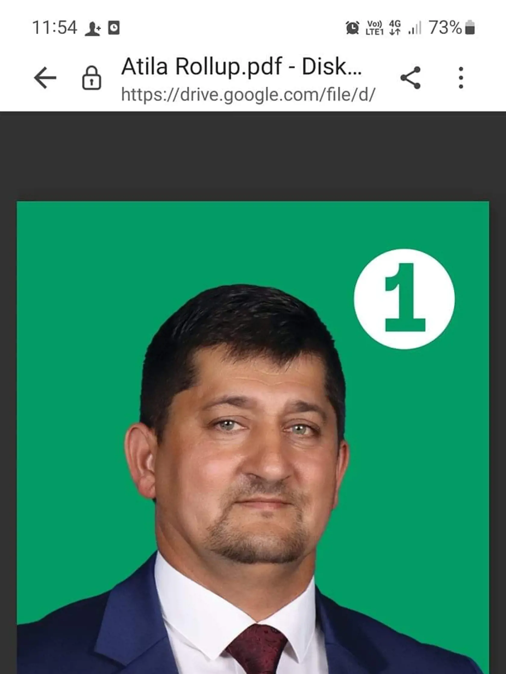 Ostatné mesiace sa mu darilo. Stal sa starostom, mesačne inkasoval tisíce eur. Stal sa lídrom kandidátky politickej strany Princíp, spolu s ním kandiduje za túto stranu aj známy kráľ Zemplína Mikuláš Vareha. Mal aj stavebnú firmu, zamestnával v nej miestnych Rómov. Vozil sa na rôznych, aj luxusných,  autách. Na každom mal polep so svojim menom - Atilla Géňa, starosta obce Žehňa.