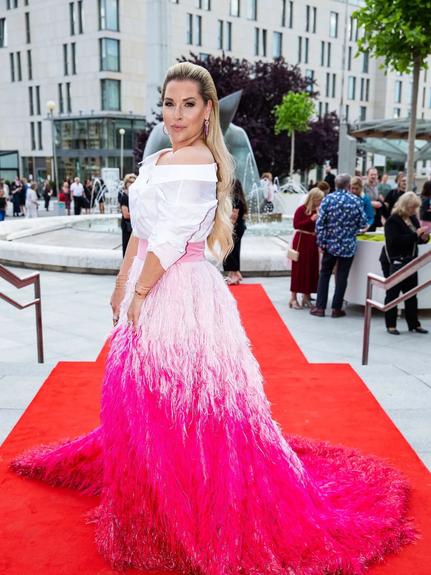 Premiéra baletu "Fashion Ballet 22" v novej budove SND v Bratislave. Na snímke Dominika Cibulková.