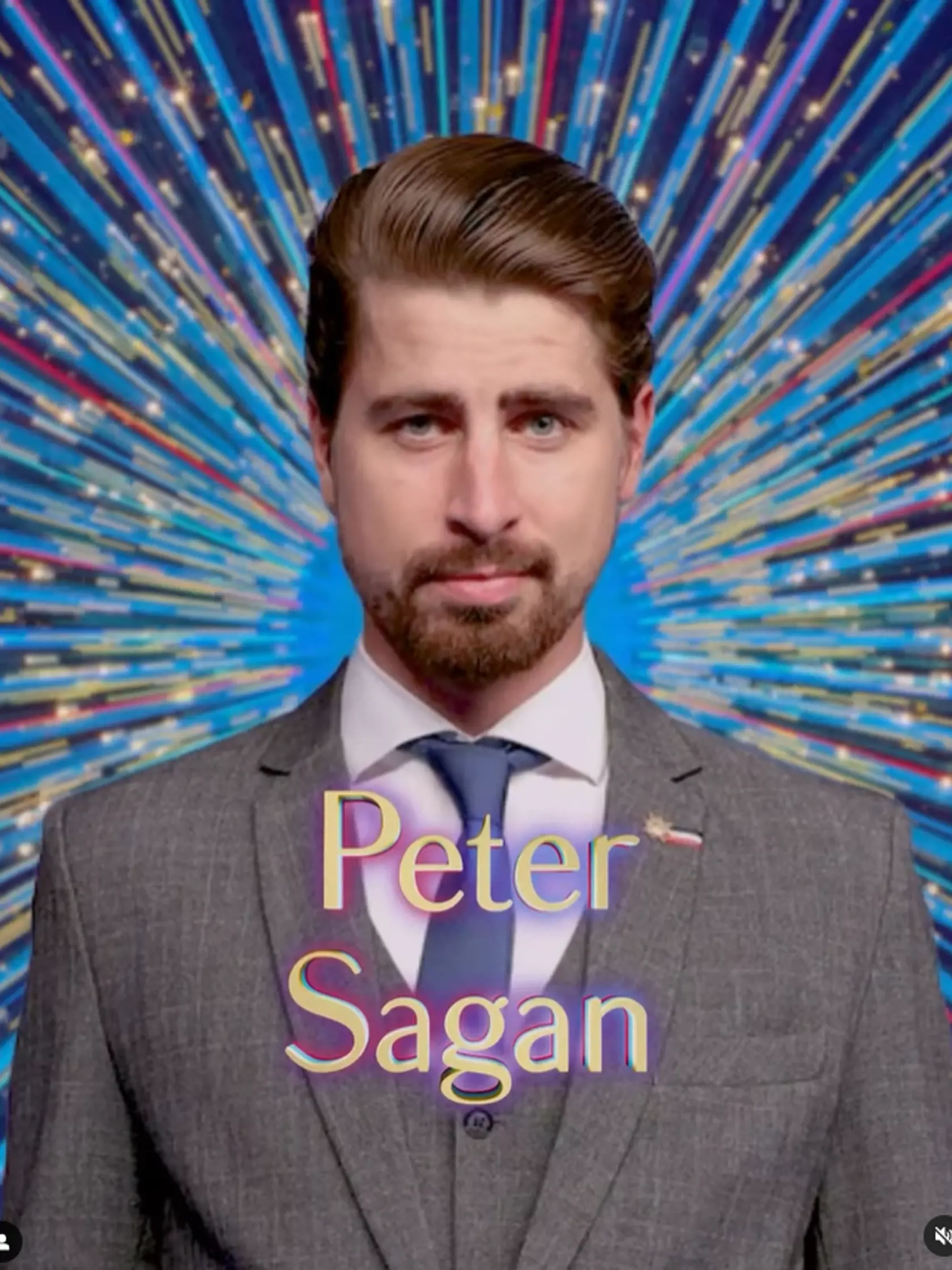 Peter Sagan mieri do Let´s Dance.
