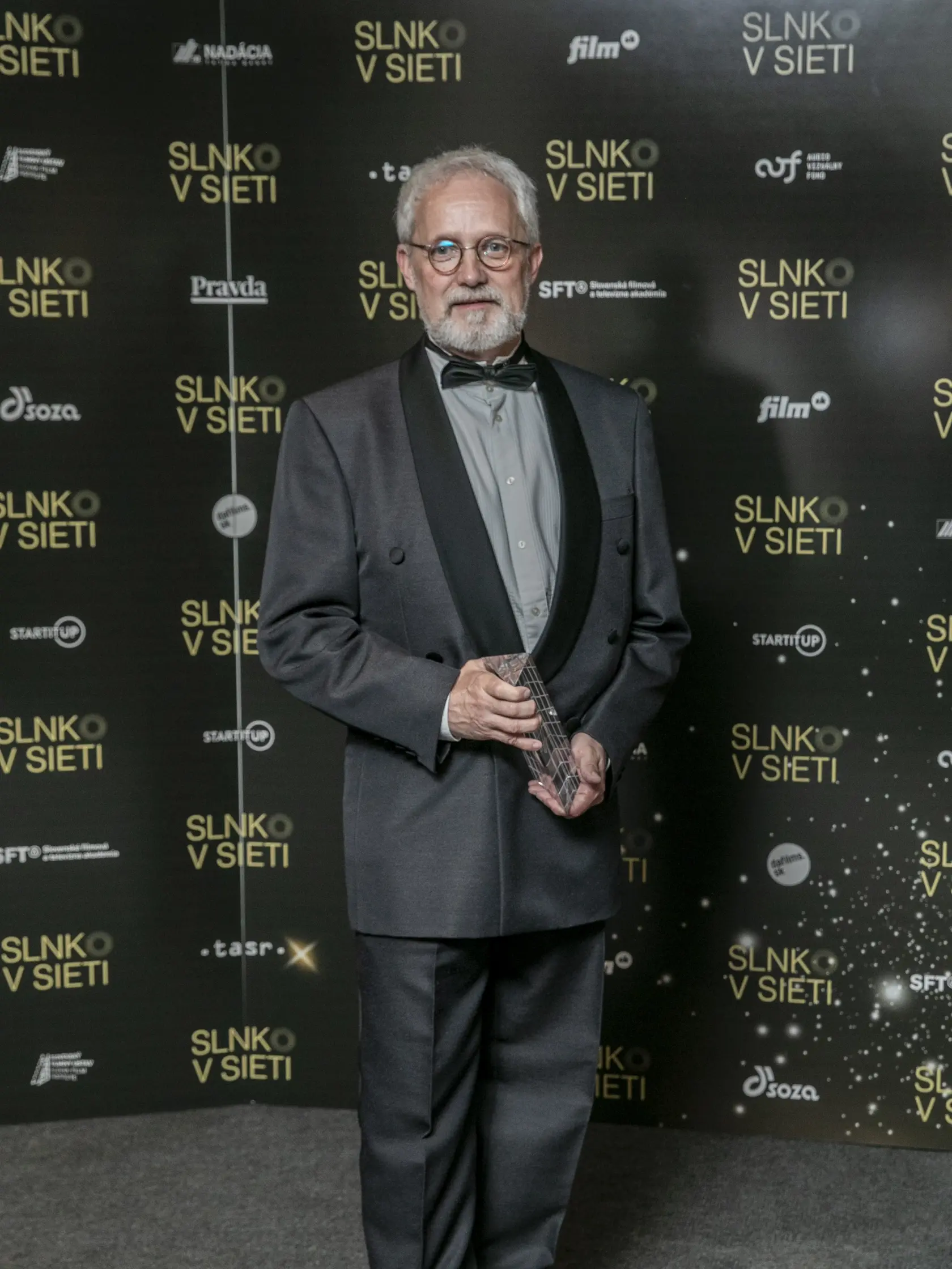  Na snímke je slávnostné odovzdávanie cien Slnko v sieti za rok 2024.