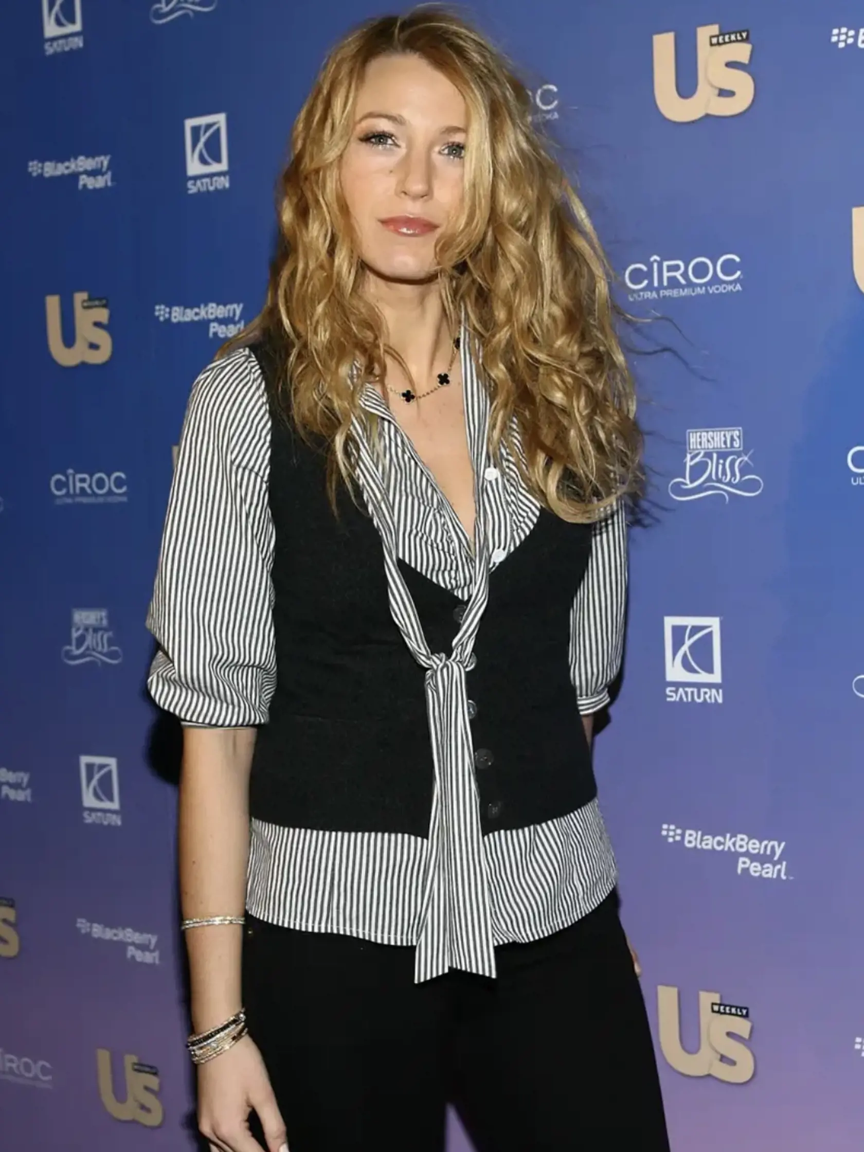 Herečka Blake Lively v roku 2008.