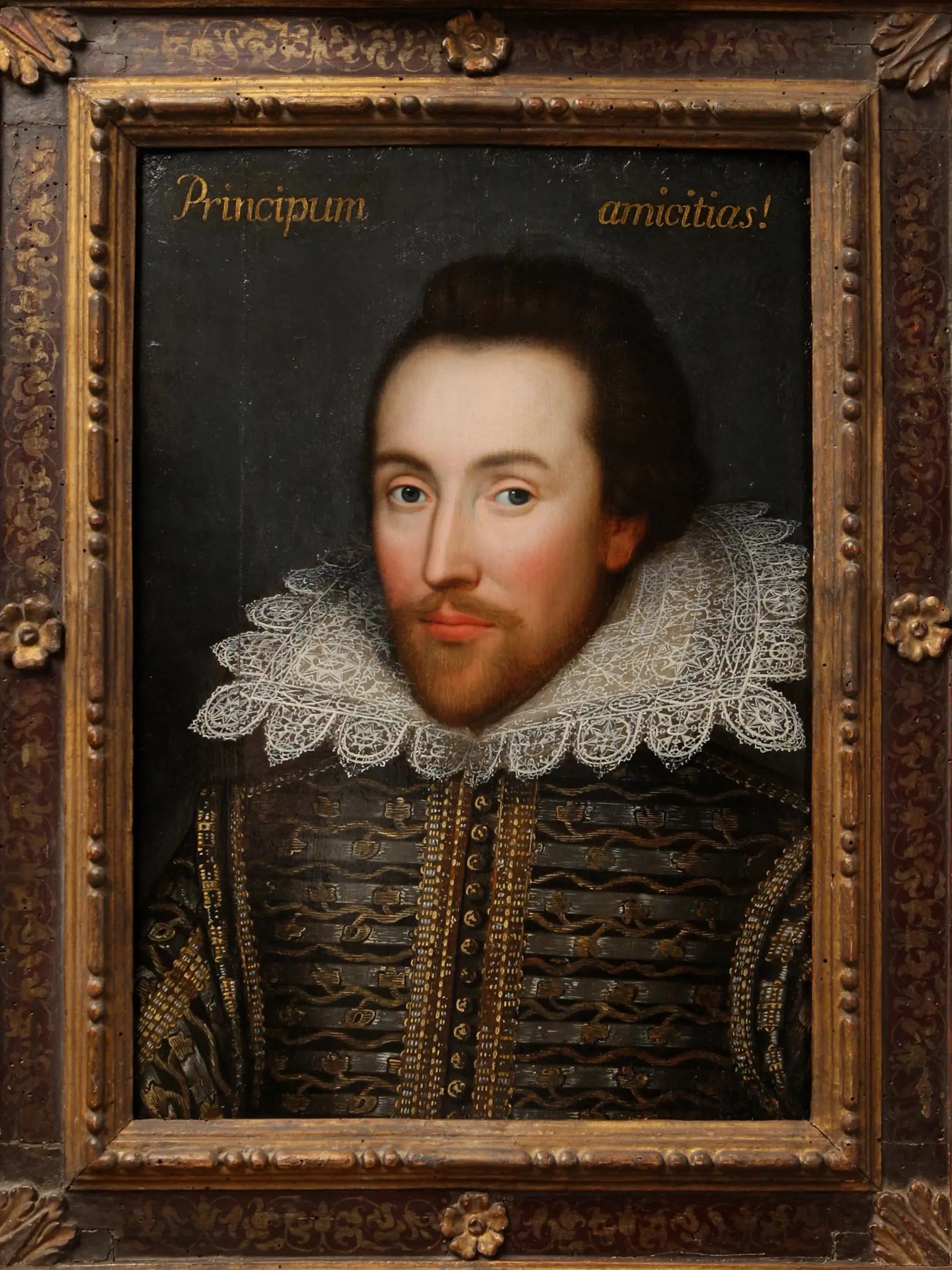 Anglický spisovateľ a dramatik William Shakespeare.