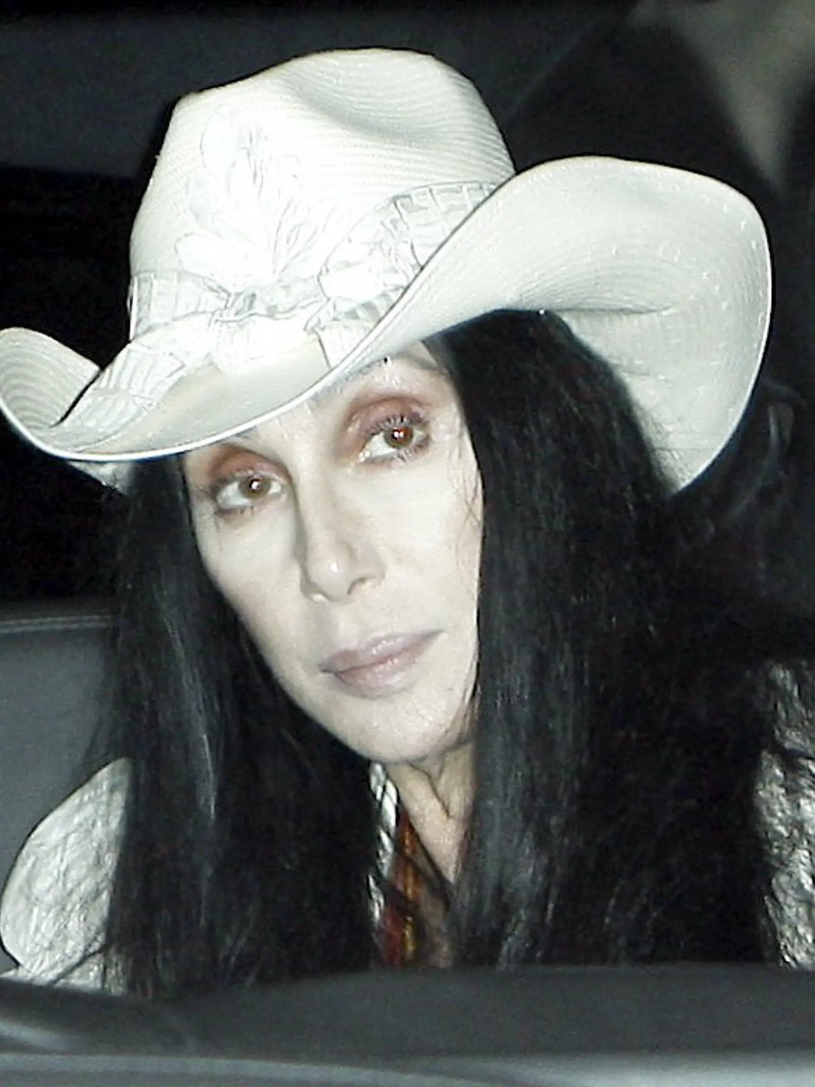 Cher was looking like a zombie at Kate Hudson's early birthday party. Cher's skin was very pale and her body was very frail looking. April 17, 2009  exclusive, Image: 31130406, License: Rights-managed, Restrictions: Cher, Model Release: no, Credit line: Profimedia, X17