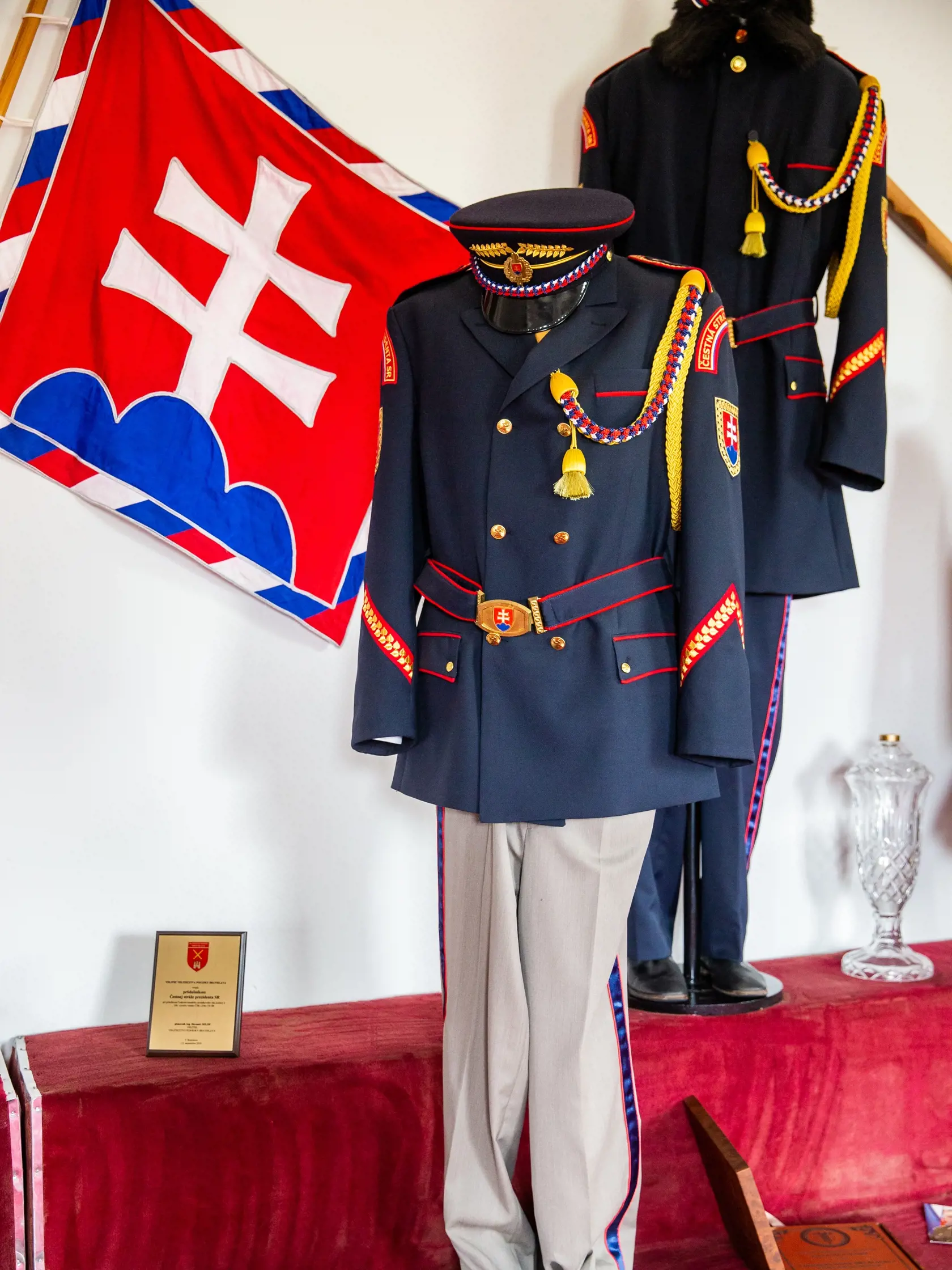 Čestná stráž prezidenta Slovenskej republiky.
