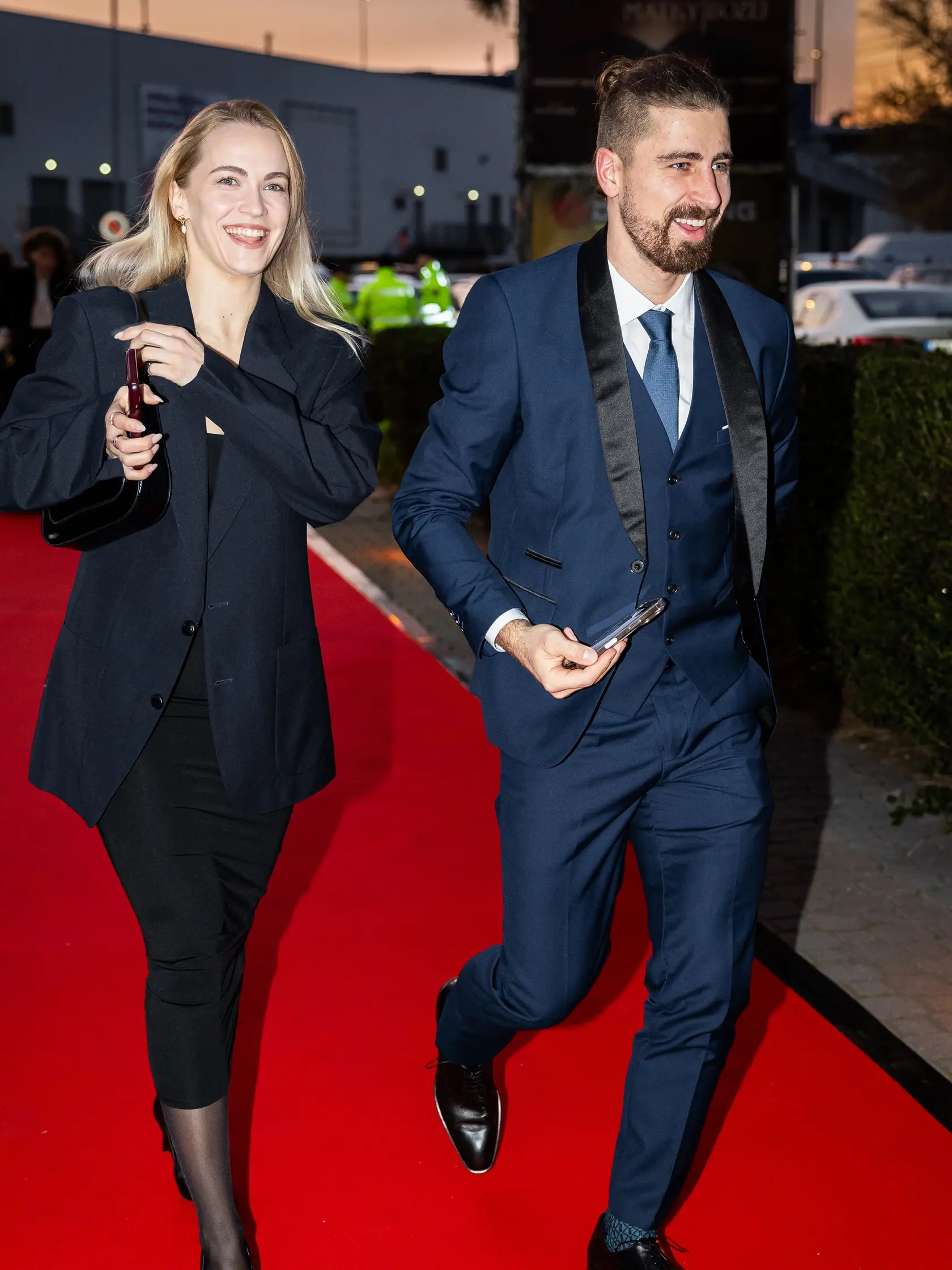 Premiéra moderného baletu v predstavení pod názvom “Zvonár u Matky Božej” v Bratislave. Na snímke Peter Sagan a Eliška Lenčešová.