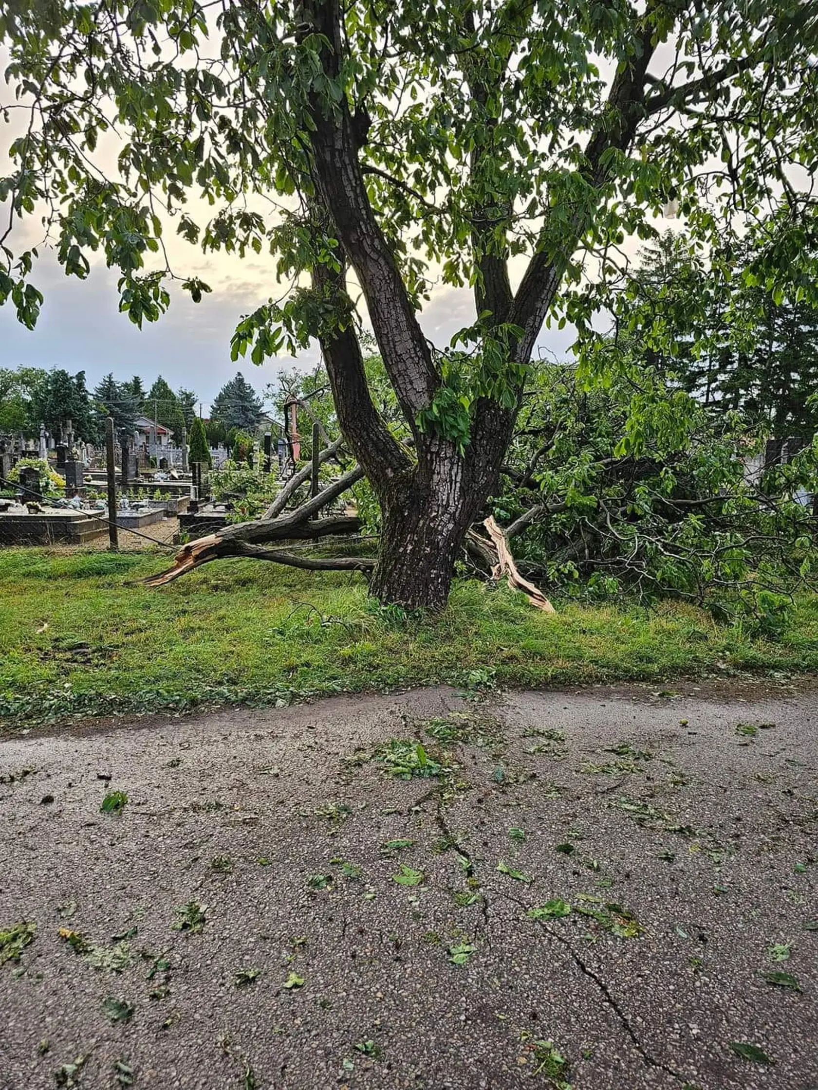 Imeľčanom ostali len oči pre plač: Nočná supercela tu napáchala obrovské škody.