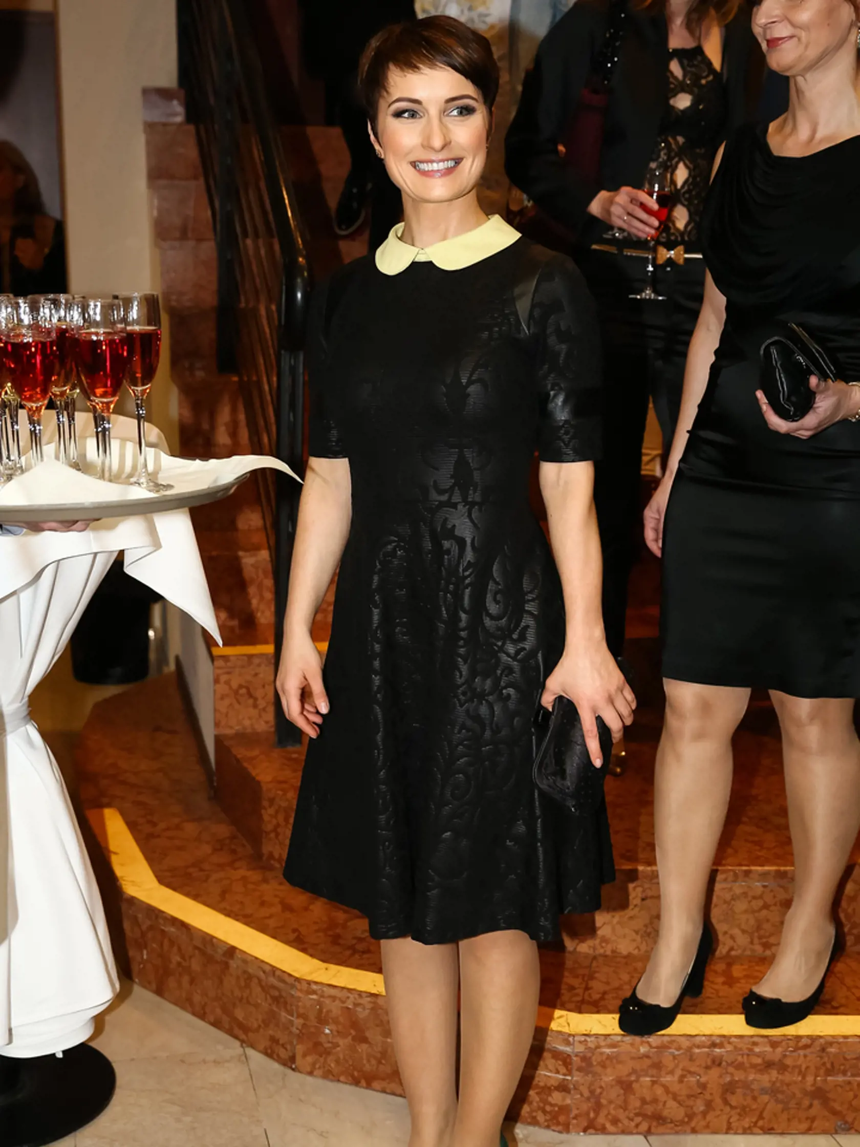 Módu si prišla vychutnať aj hovorkyňa šéfa vlády Beatrice Szabóová.