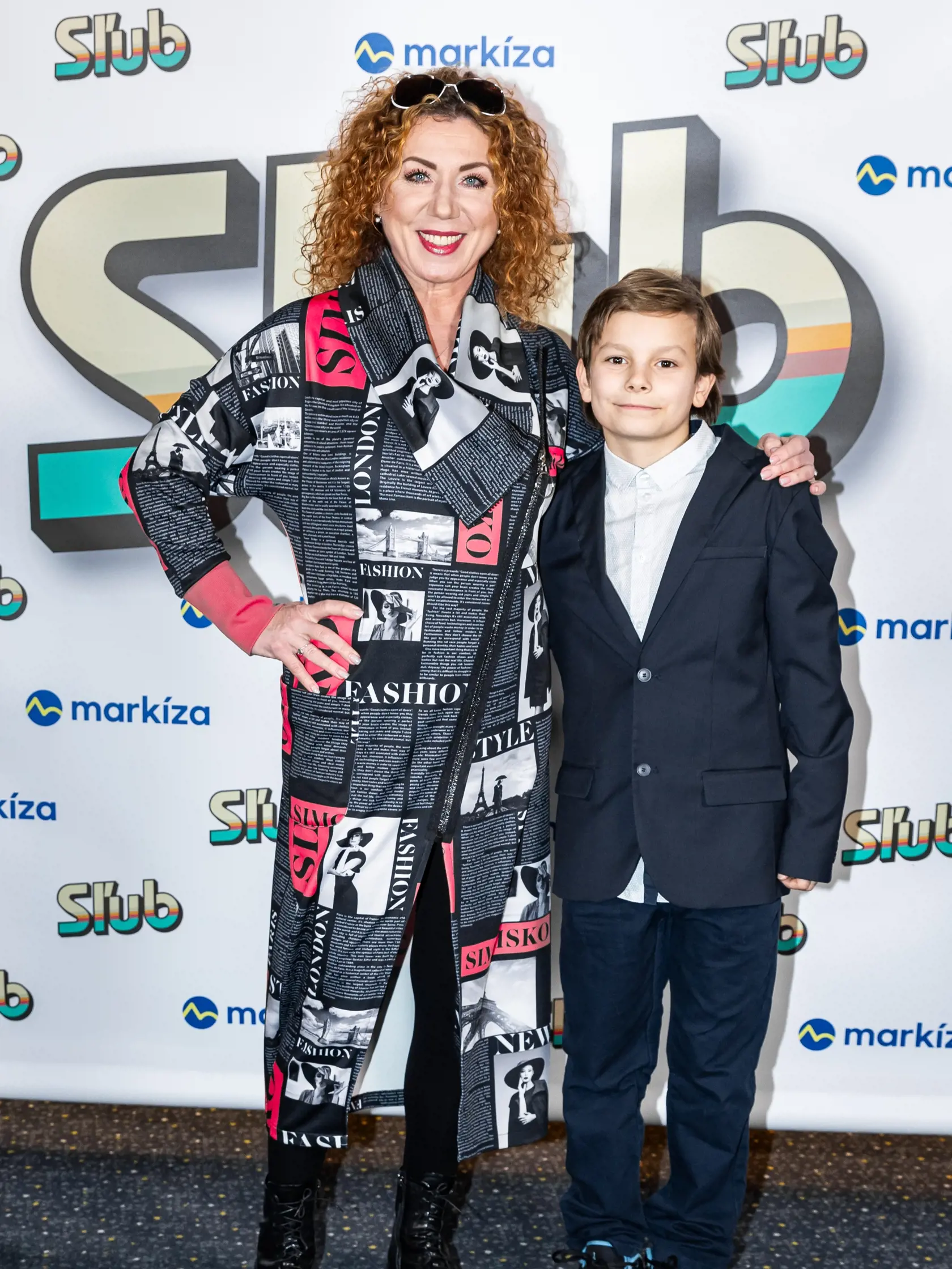 Premiéra denného televízneho seriálu “SĽUB” v Bratislave. Na snímke Gabika Dzuríková a Daniel Fekete.