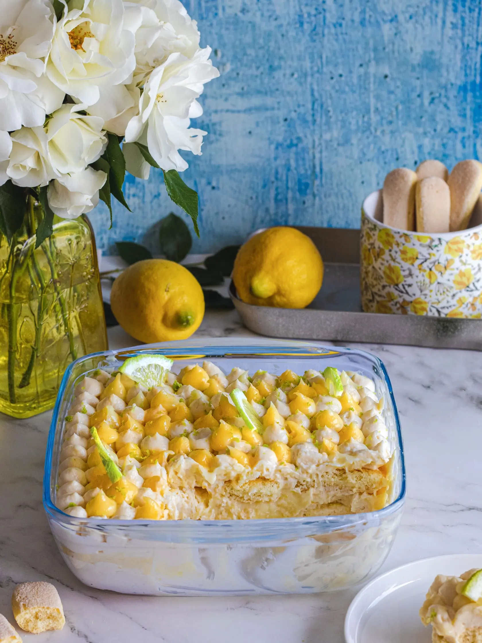 Citrónové tiramisu s lemon curd
