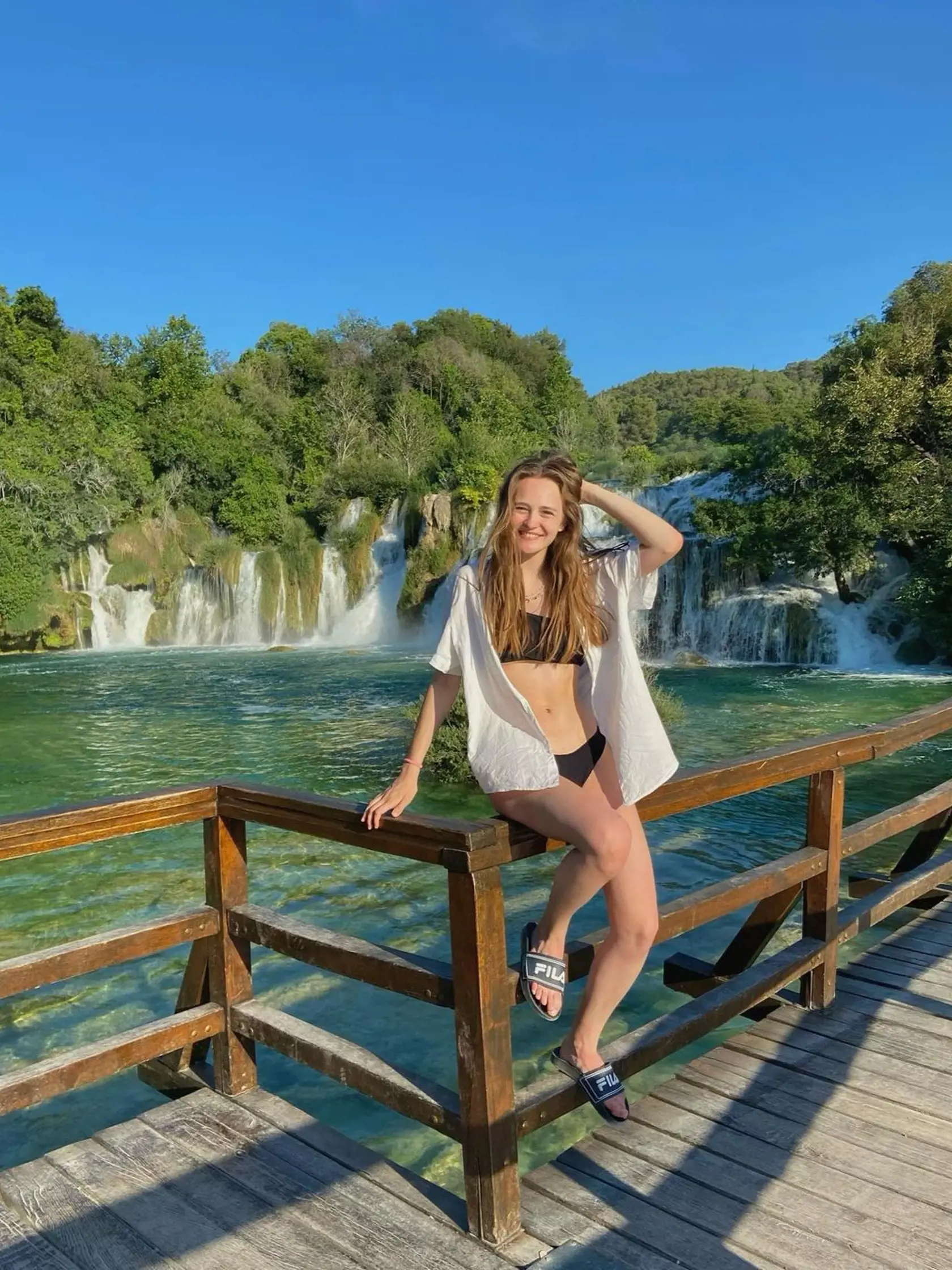 Dcéra Martina Nikodýma Emma Lea ukázala postavičku v plavkách.