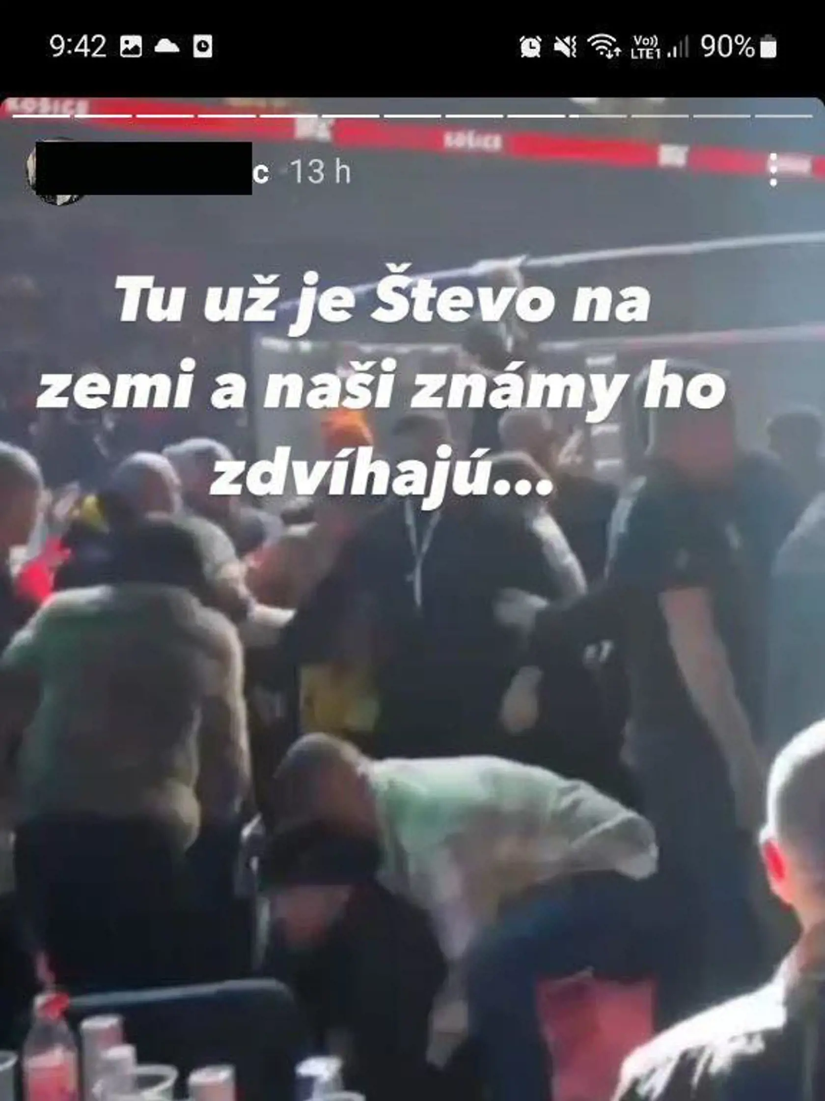 Priateľka zverejnila aj zábery z videa.